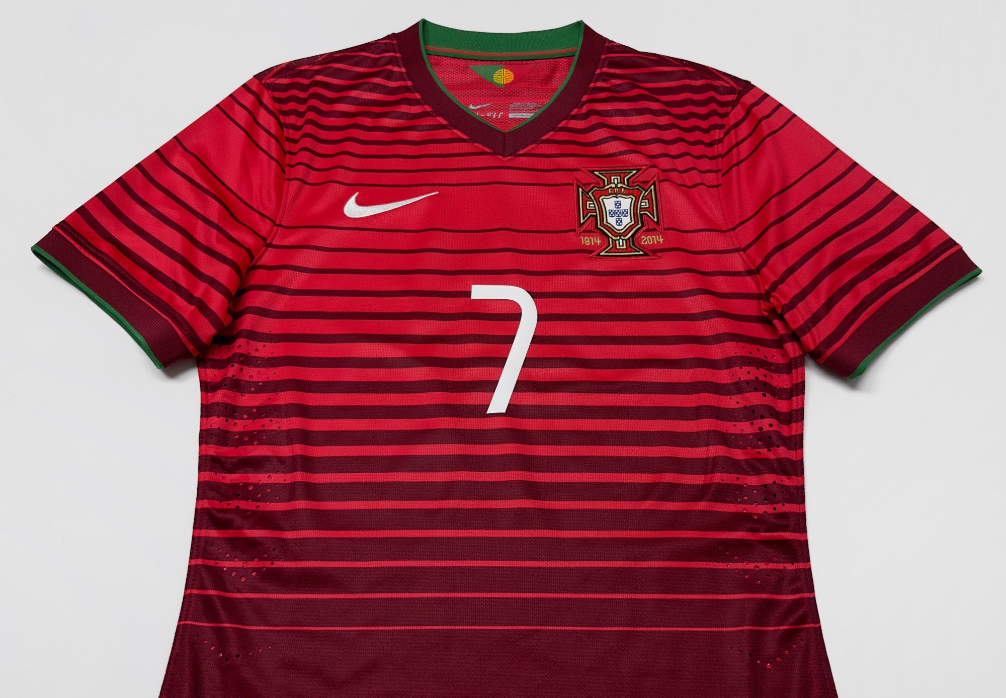 2014/15 Portugal #7 RONALDO Home Jersey (S)
