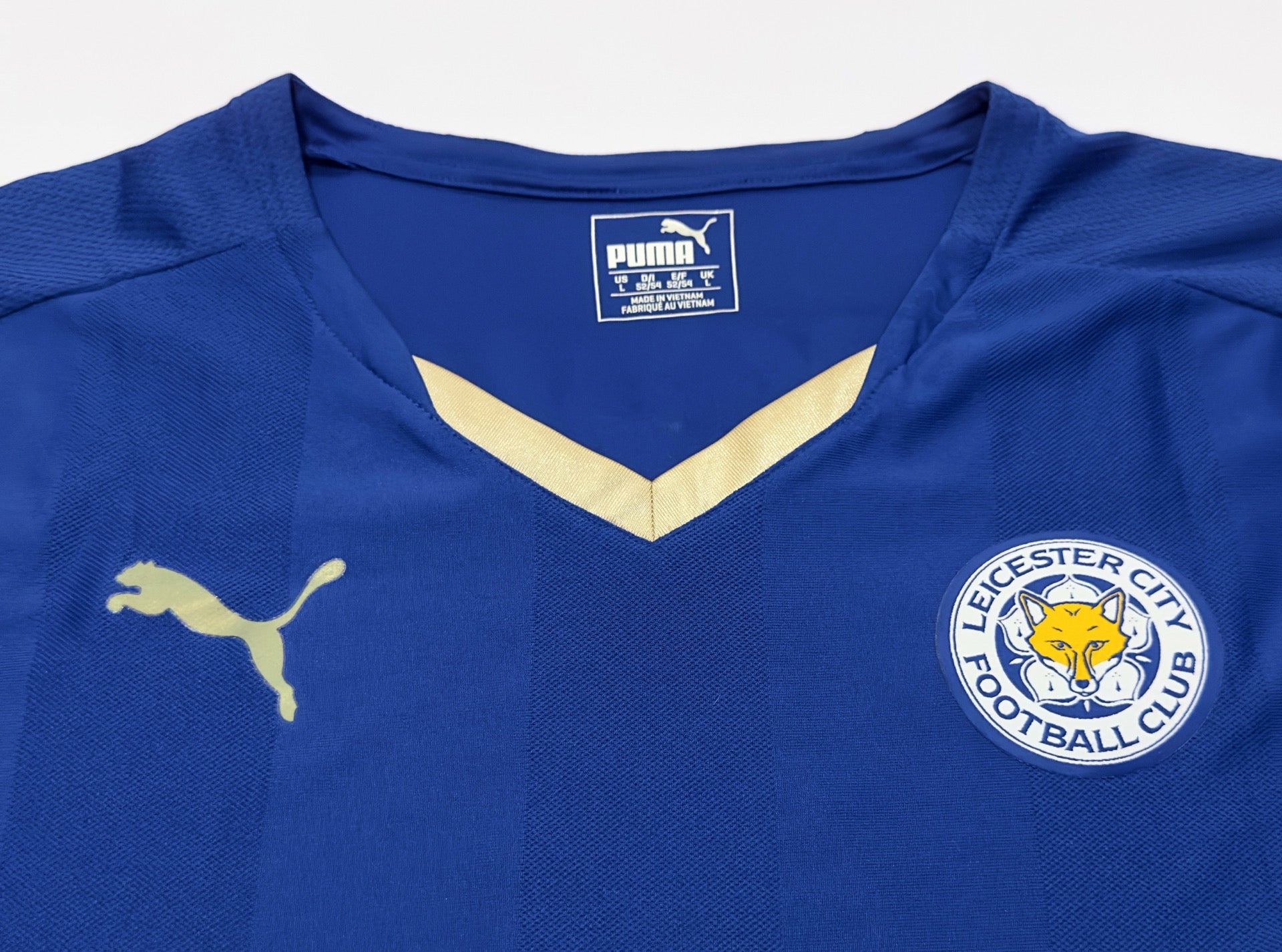 2015/16 Leicester City #4 DRINKWATER Home Jersey (L)