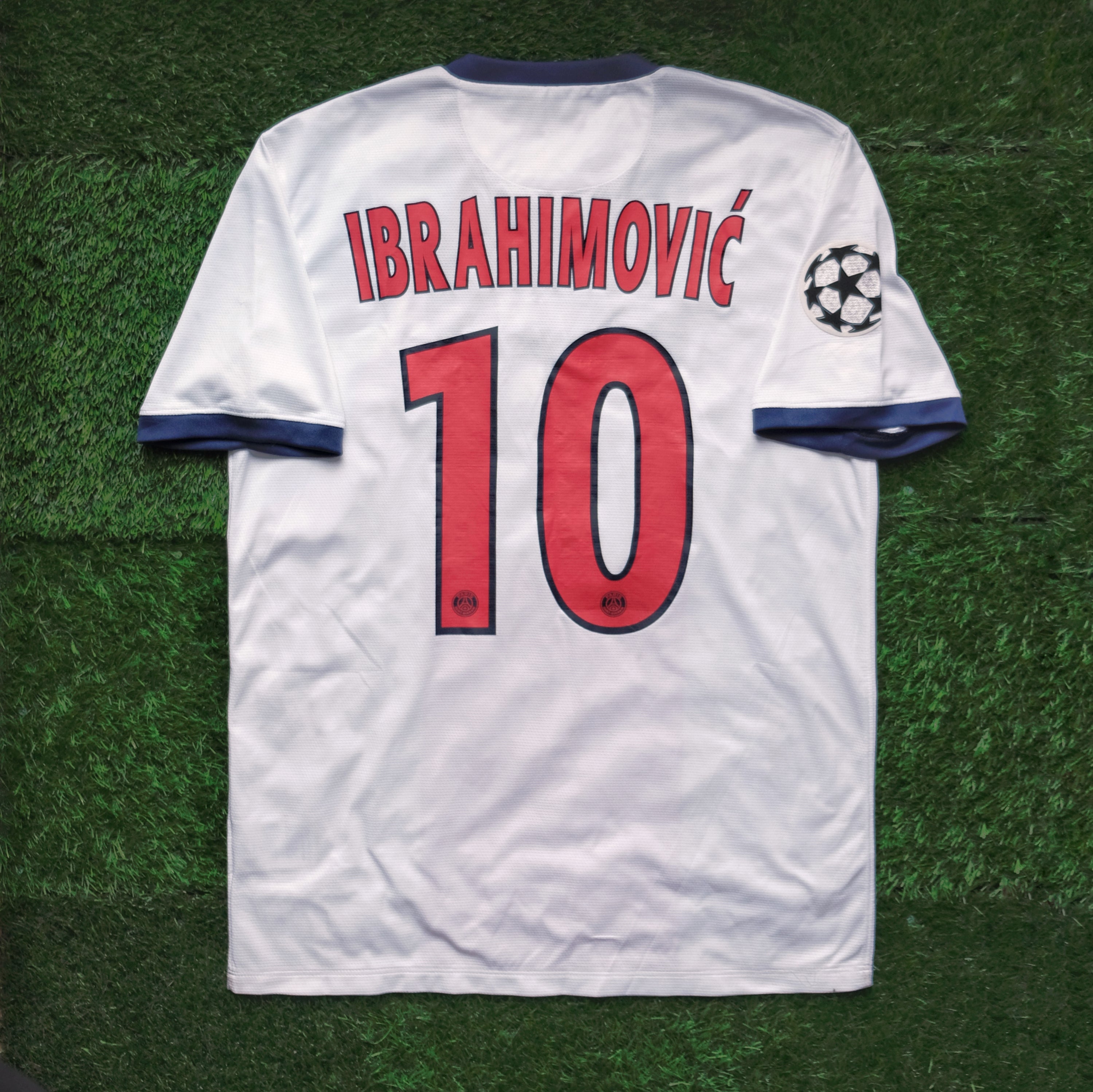 2013/14 PSG #10 IBRAHIMOVIC Away Jersey (M)