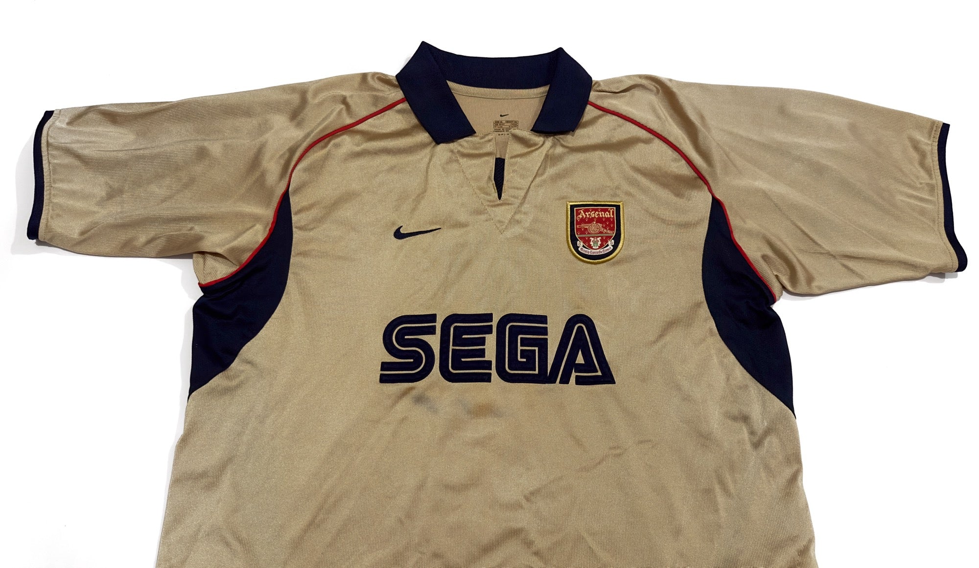 2001/02 Arsenal #8 LJUNGBERG Away Jersey (XL)