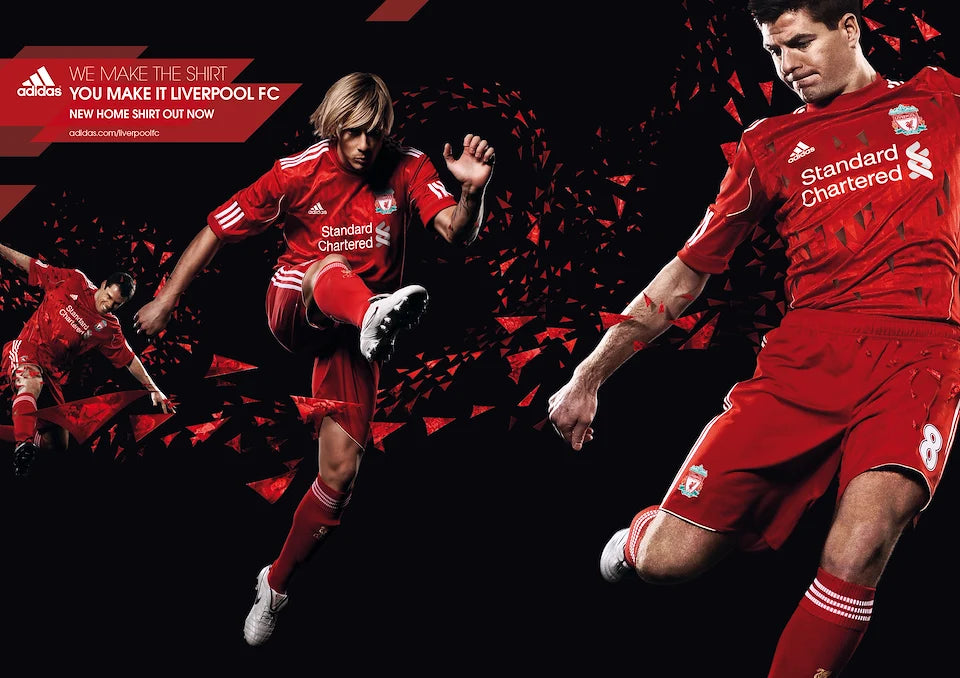 2010/12 Liverpool Home Jersey (S)