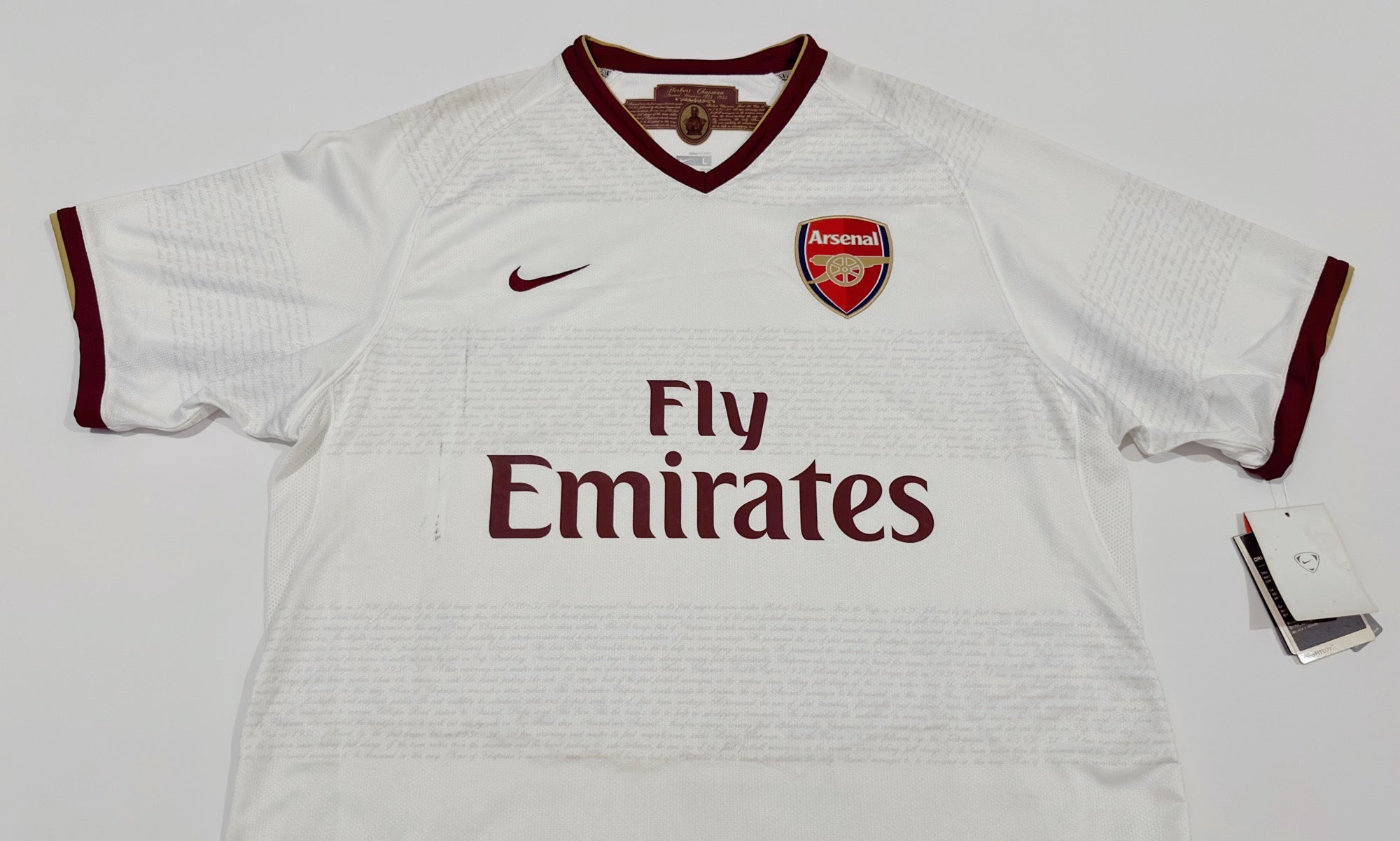 2007/08 Arsenal Away Jersey (L)