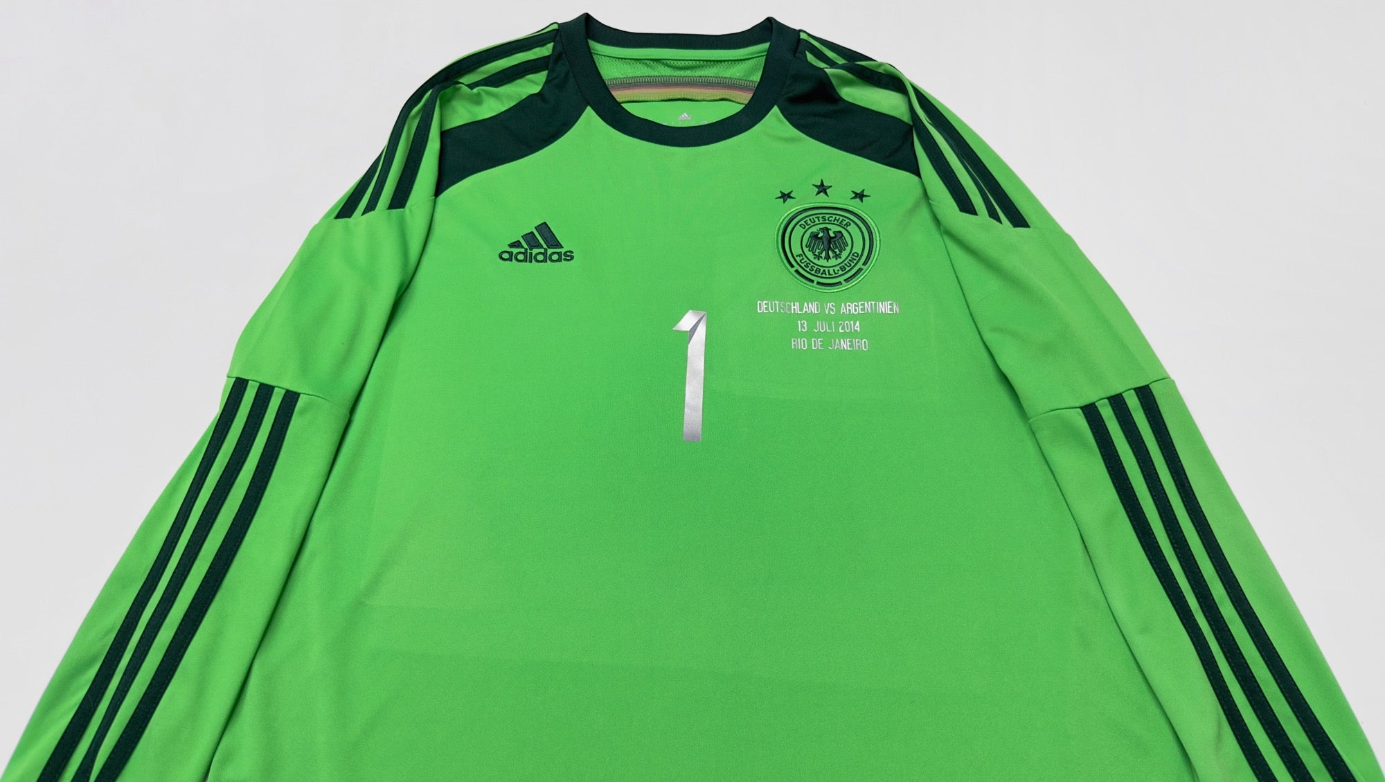 2014 Germany #1 NEUER GK Jersey (L) L/S