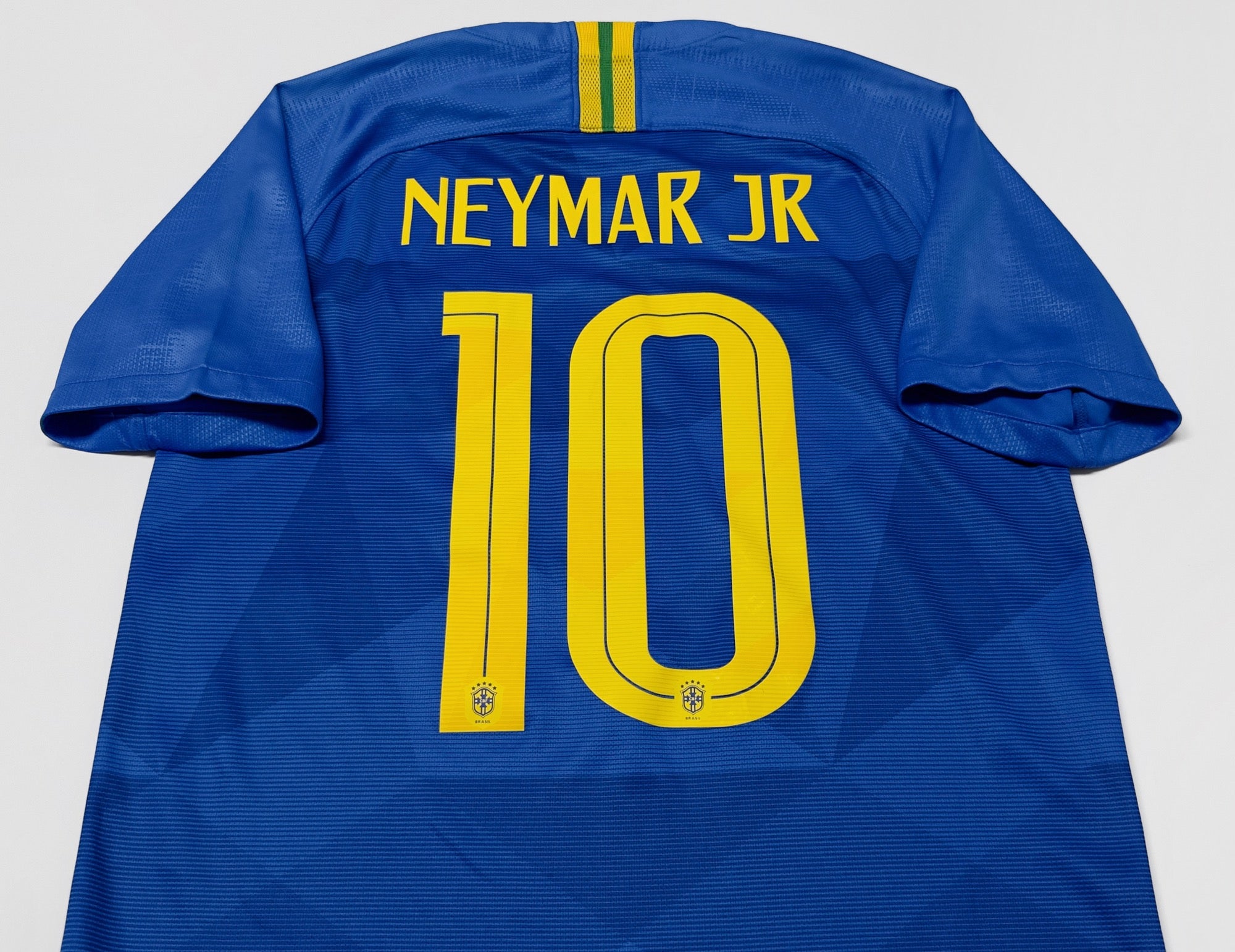 2018 Brazil #10 NEYMAR JR Away Jersey (S)