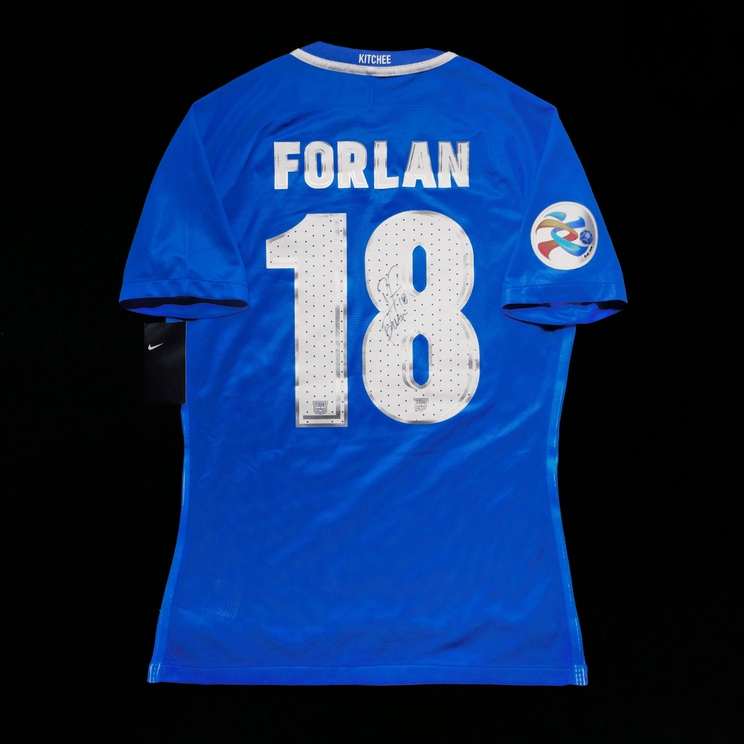 2017/18 Kitchee #18 FORLAN Home Jersey (L)