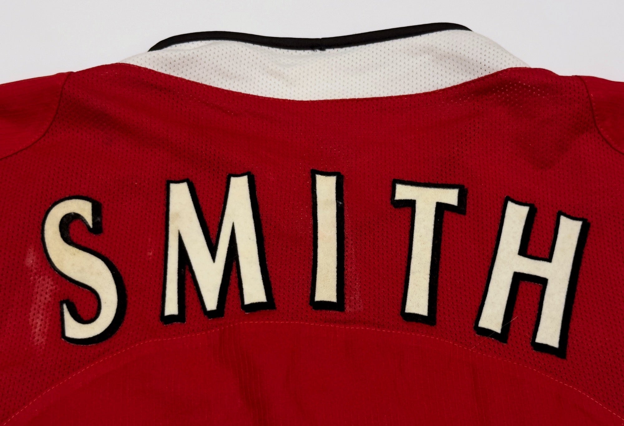 2004/06 Man Utd #14 SMITH Home Jersey (XL) L/S