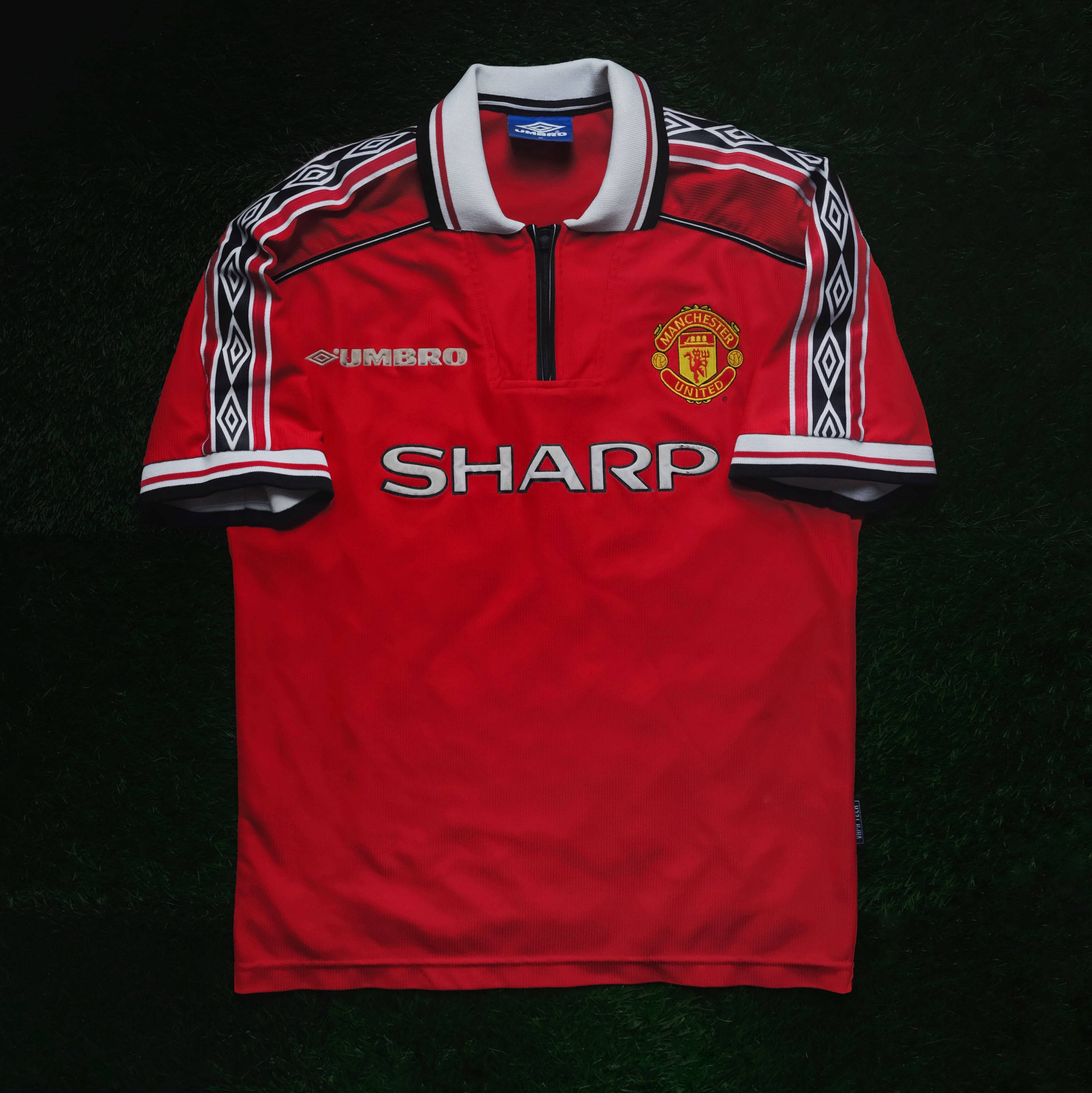 1998/00 Man Utd Home Jersey (M)
