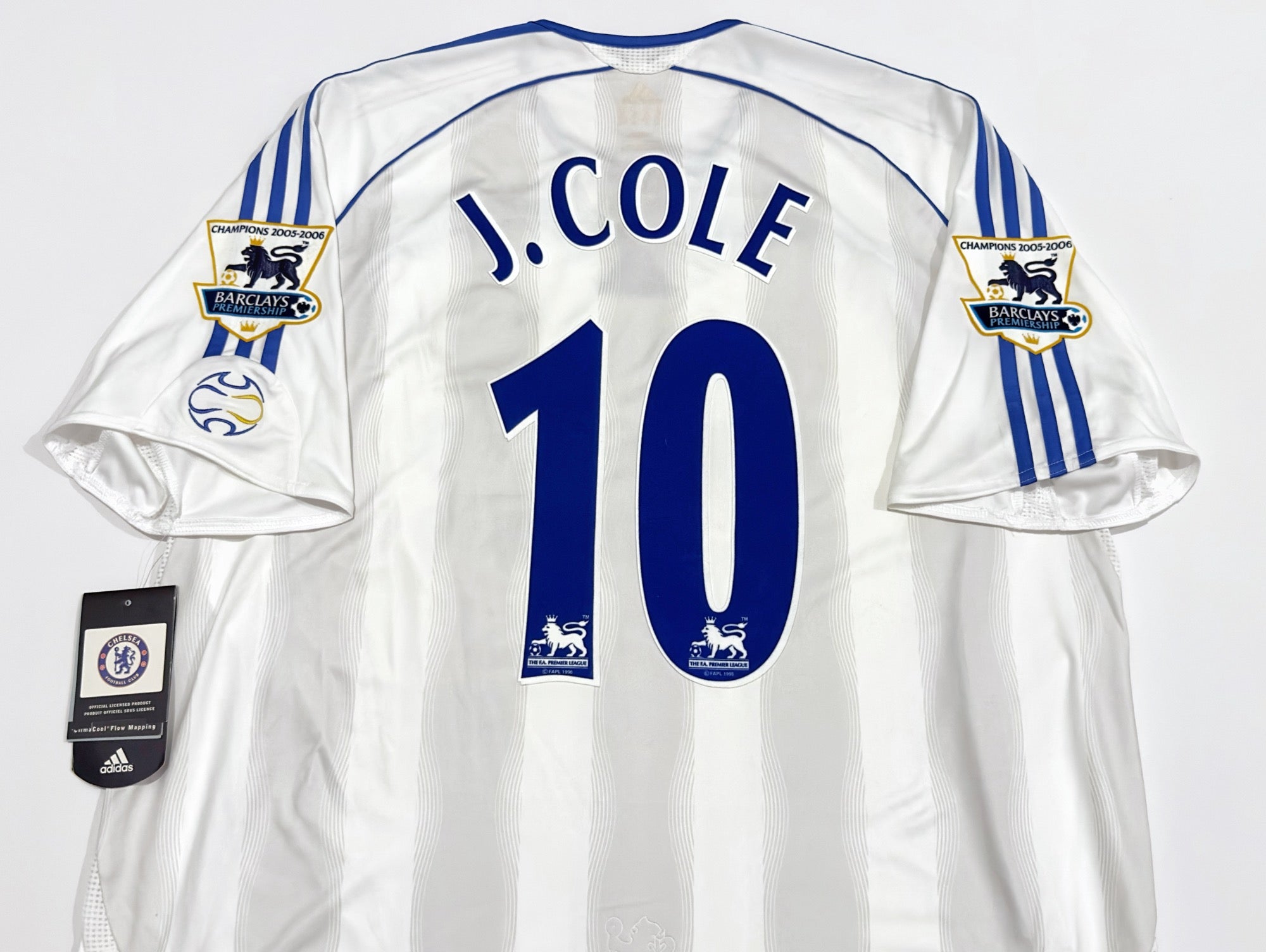 2006/07 Chelsea #10 J.COLE Away Jersey (XL) – Double Kick Football