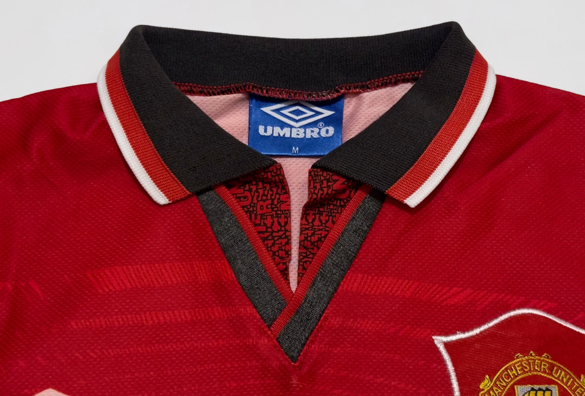 1994/96 Man Utd Home #22 SCHOLES Jersey (M)