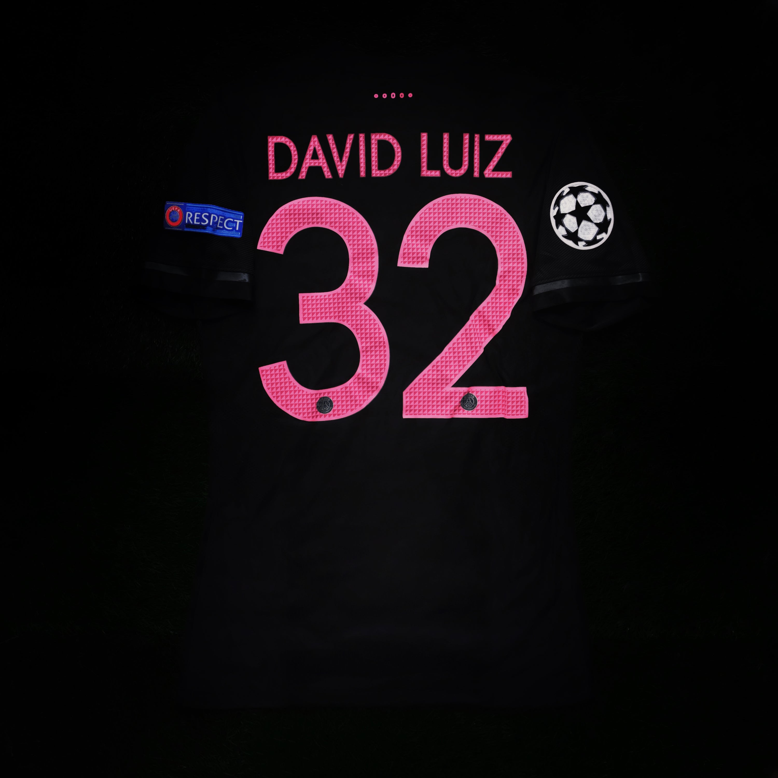 2015/16 PSG #32 DAVID LUIZ Third Jersey (M)