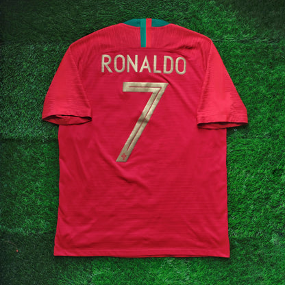 2018/19 Portugal #7 RONALDO Home Jersey (L)