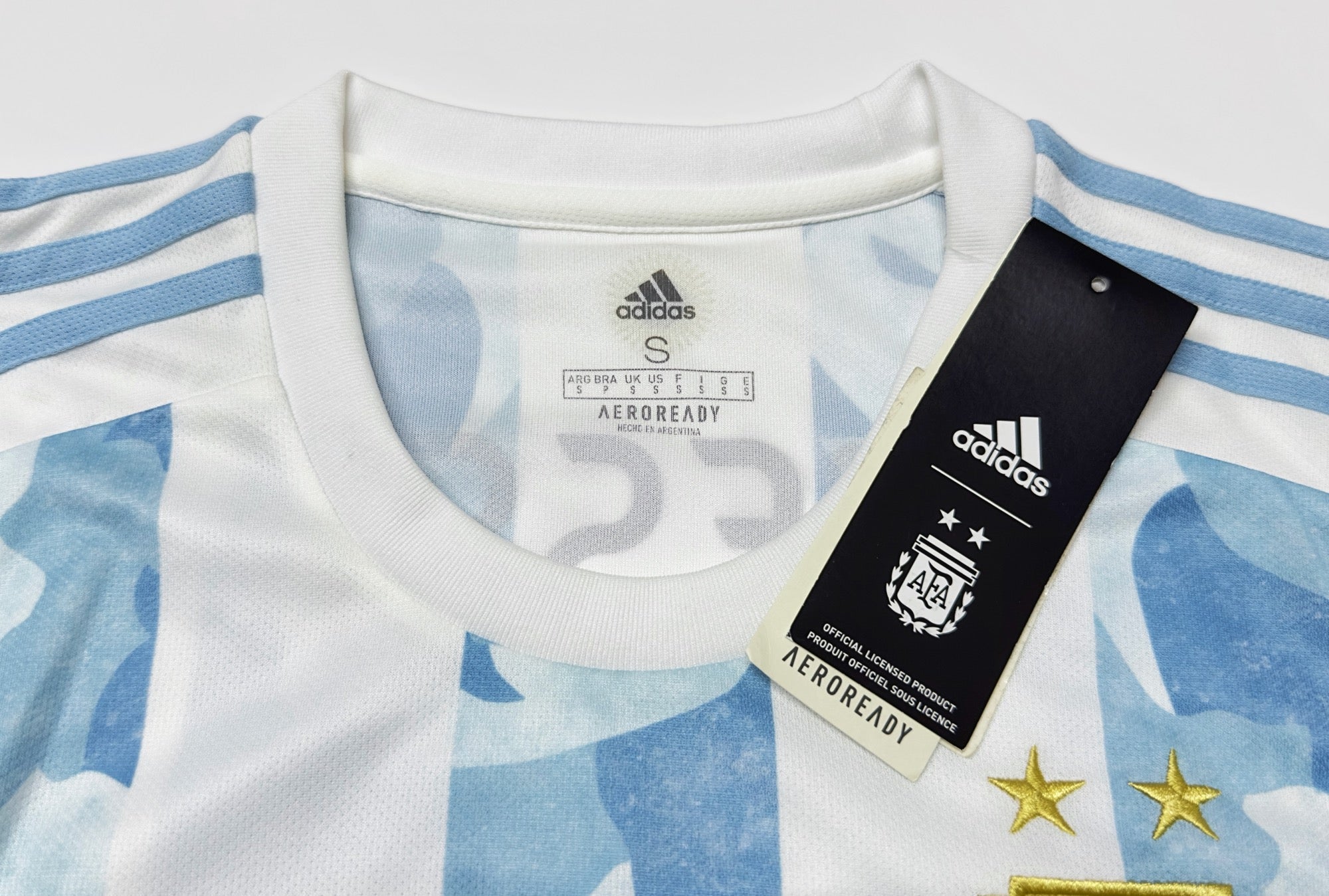 2020/22 Argentina #10 MESSI Home Jersey (S)