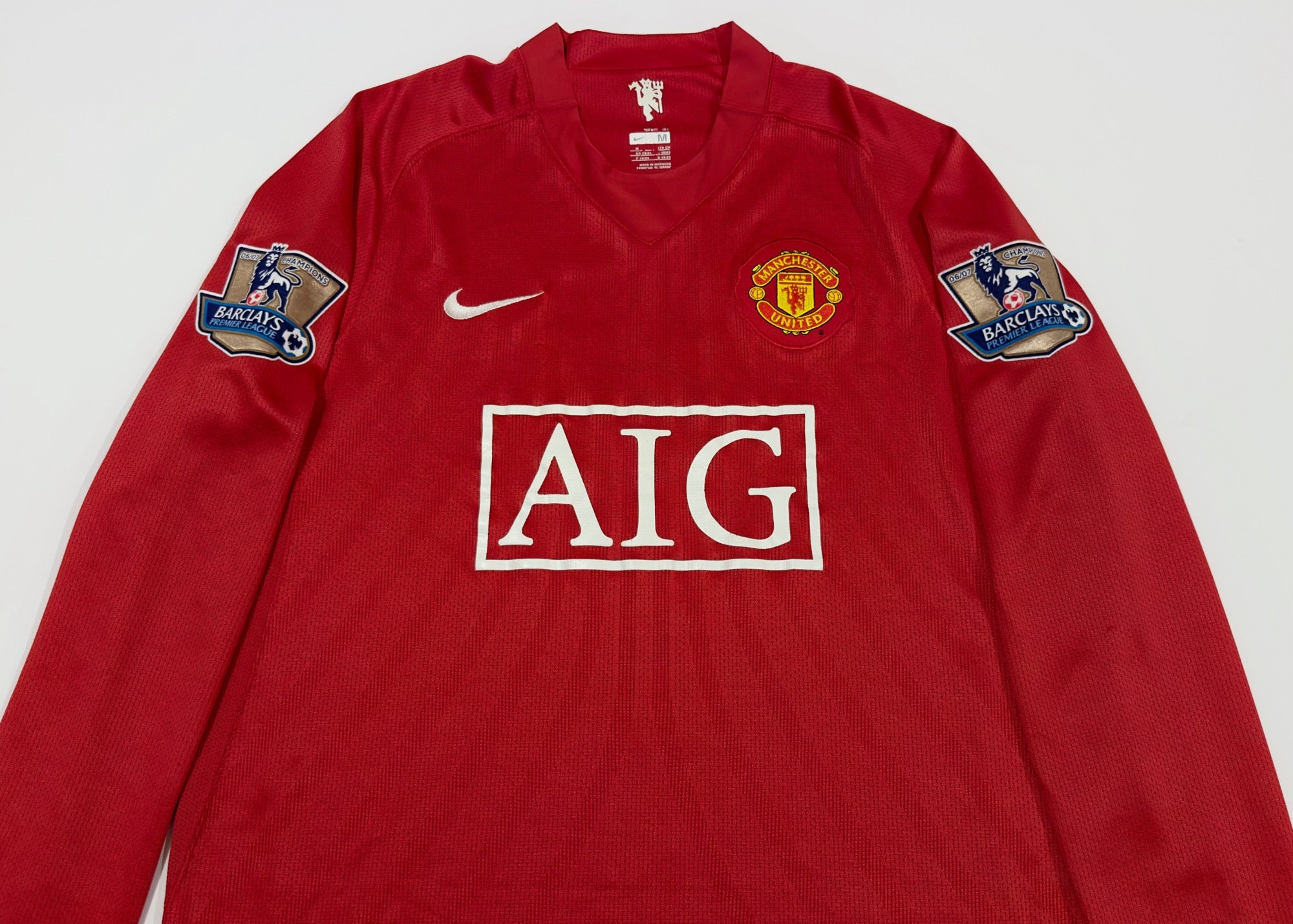 2007/08 Man Utd #7 RONALDO Home Jersey (M) L/S