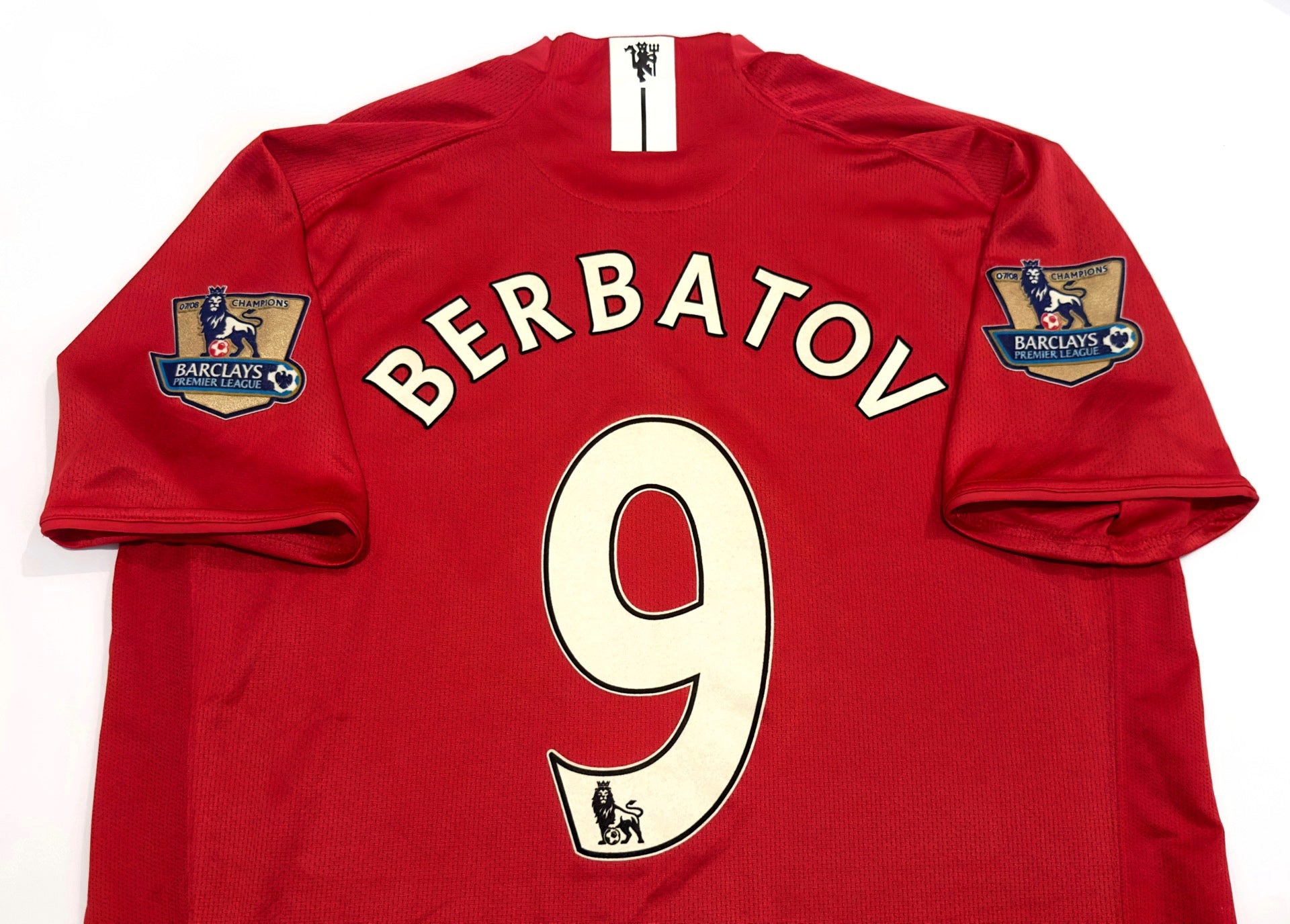 2008/09 Man Utd #9 BERBATOV Home Jersey (XL)