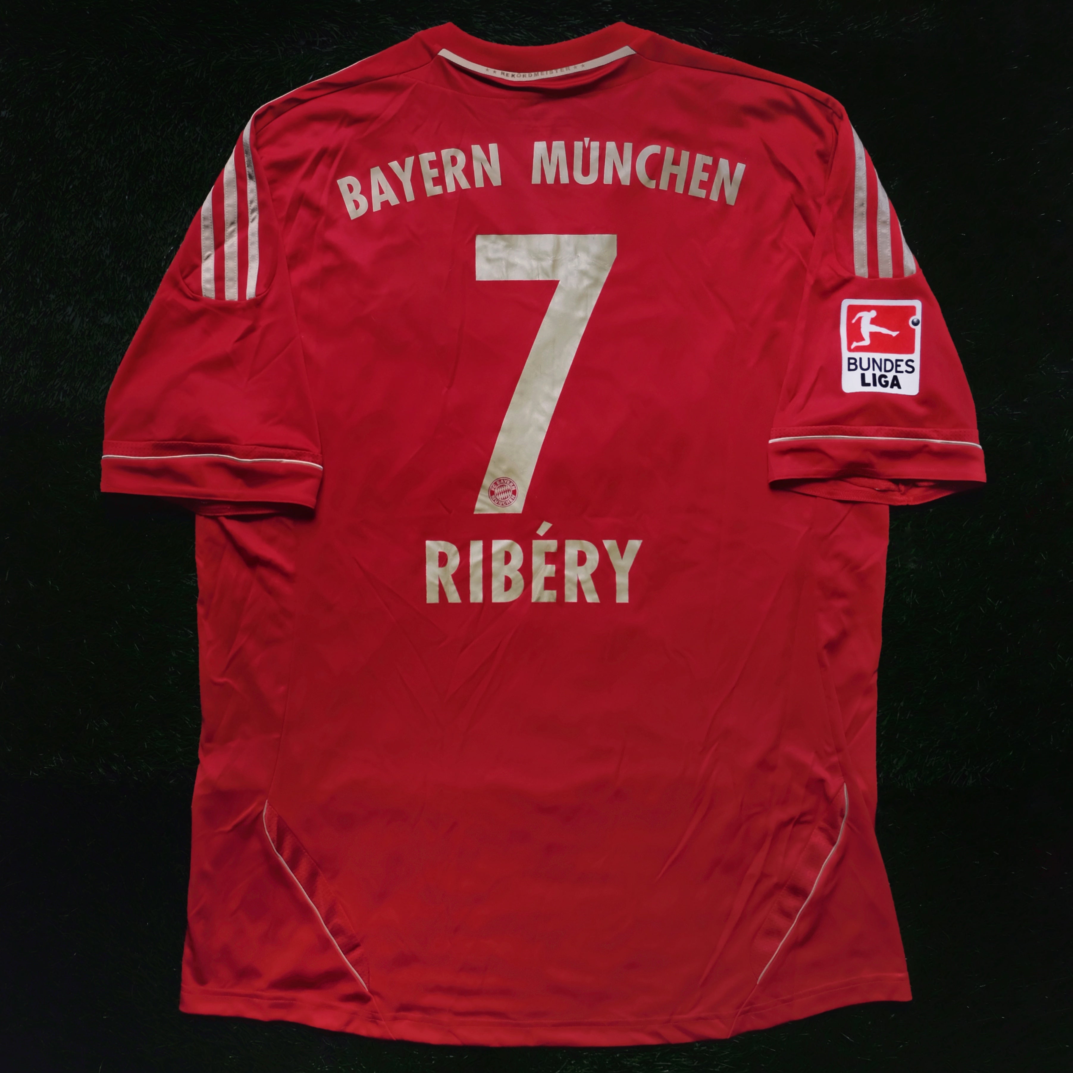 2012/13 Bayern Munich #7 RIBERY Home Jersey (XL) – Double Kick