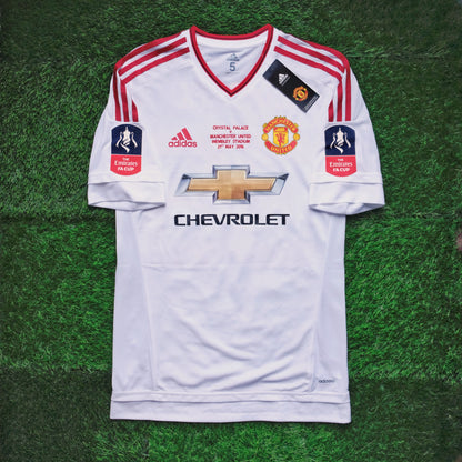 2015/16 Man Utd #35 LINGARD Away Jersey (S)