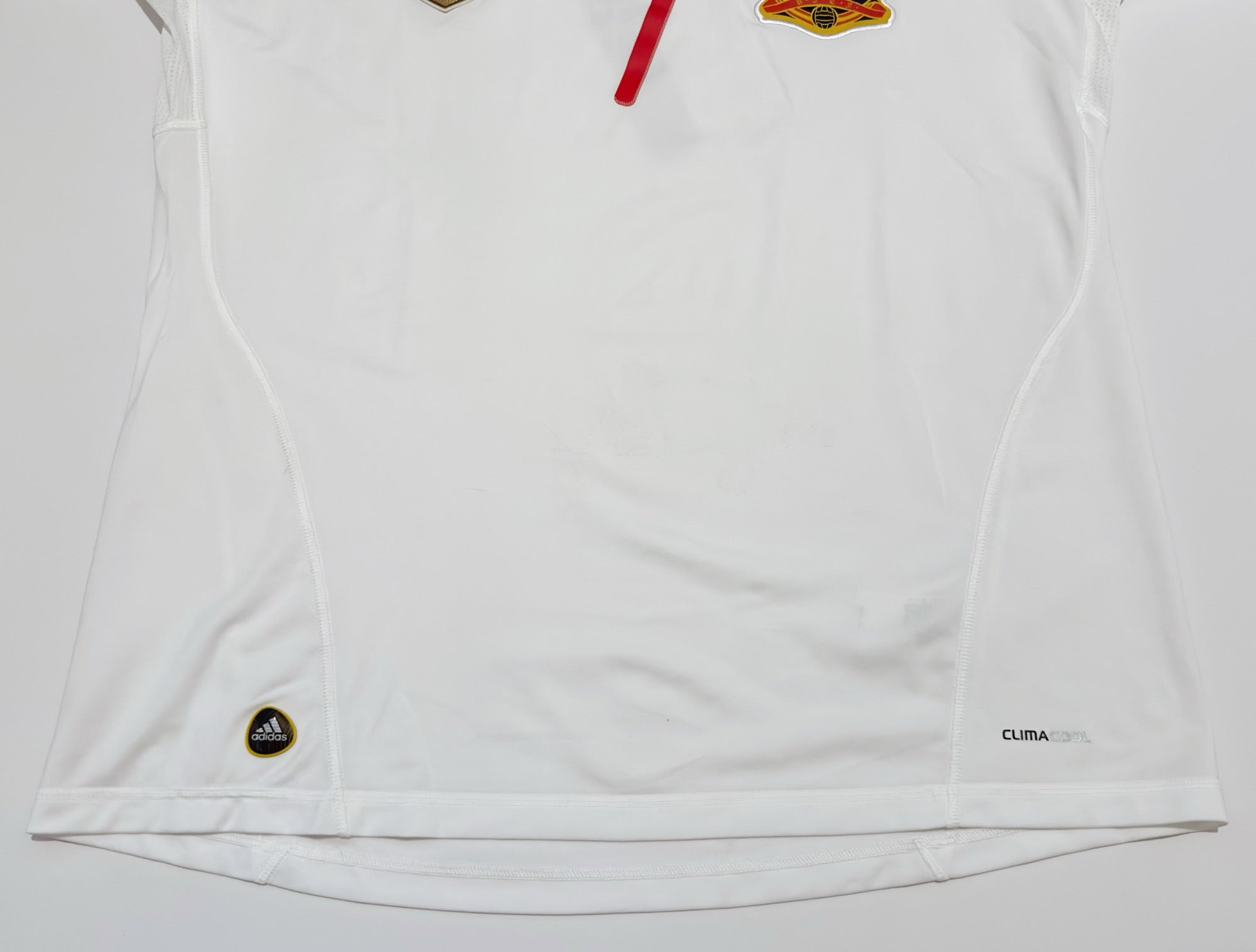 2011 Spain #7 DAVID VILLA Away Jersey (XL)