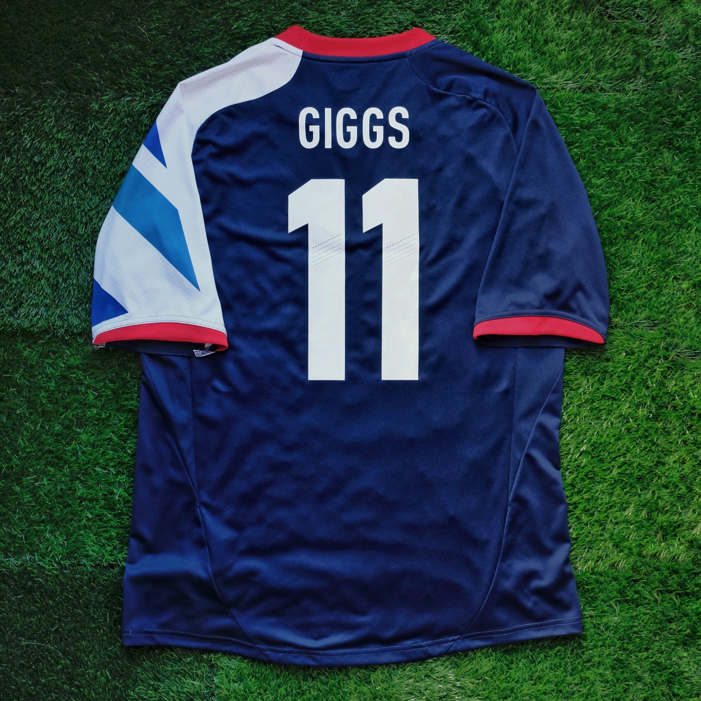 2012 Great Britain Olympic #11 GIGGS Home Jersey (L)