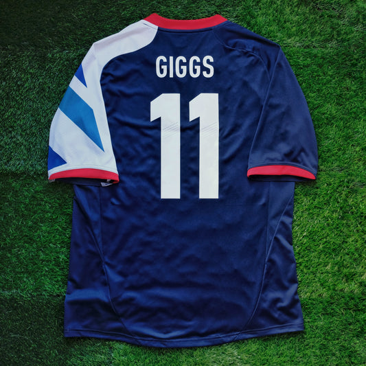 2012 Great Britain Olympic #11 GIGGS Home Jersey (L)