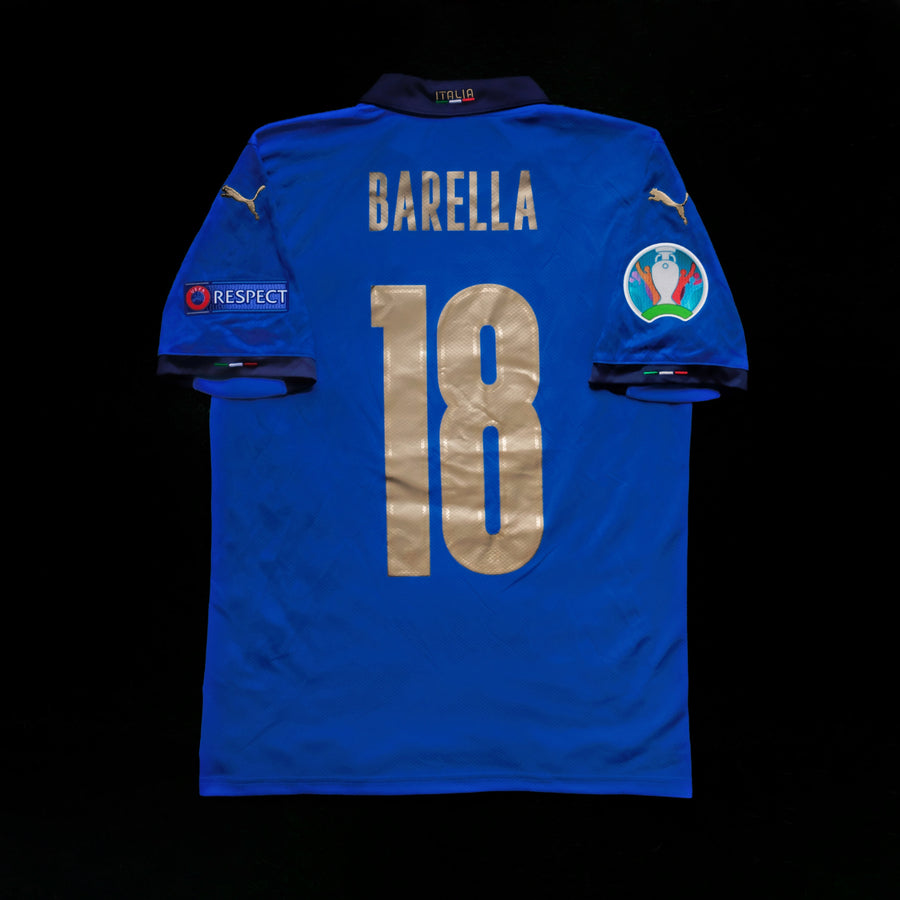 2020/21 Italy #18 BARELLA Home Jersey (S)