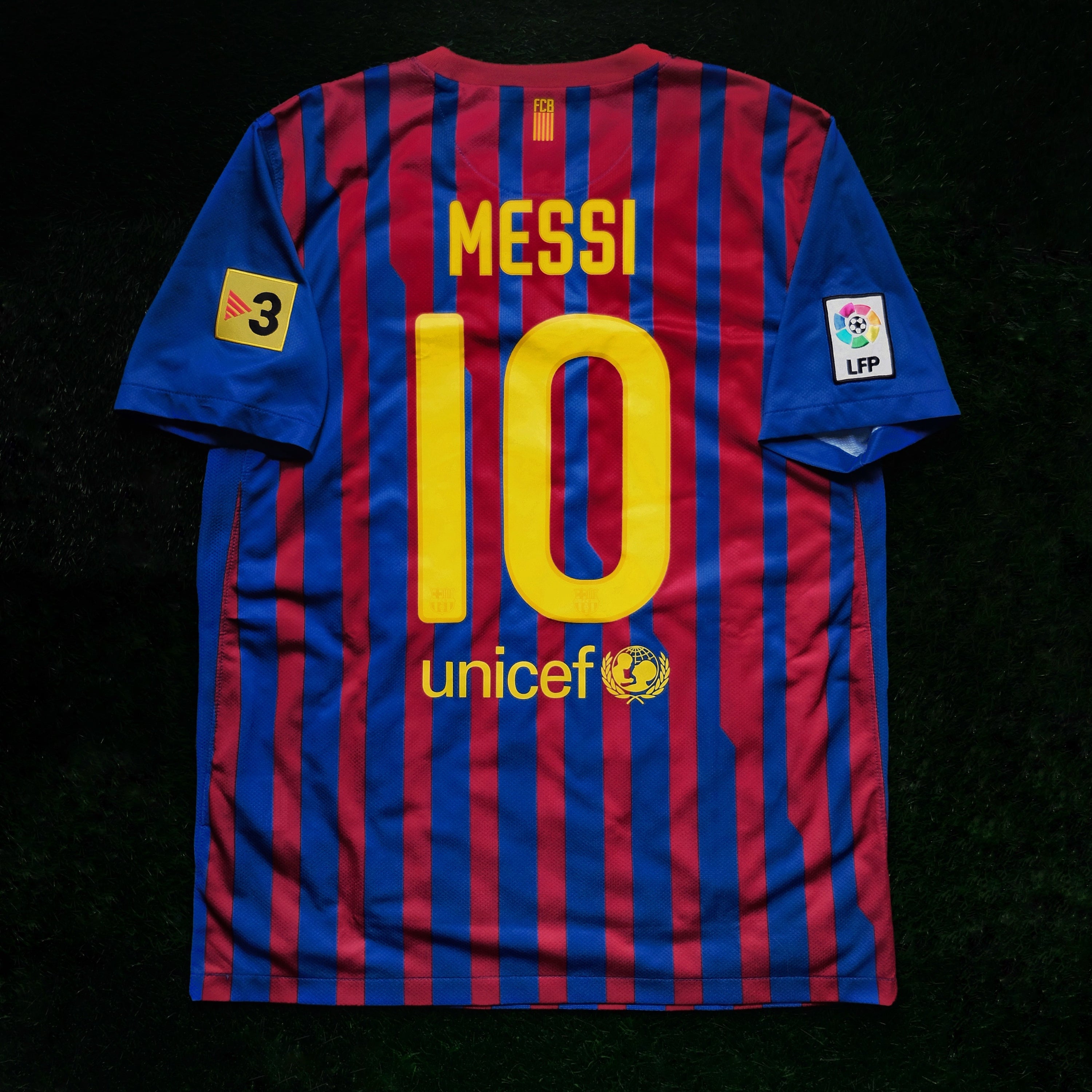 2011/12 Barcelona #10 MESSI Home Jersey (L)