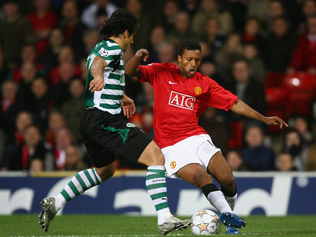2007/08 Man Utd #17 NANI Home Jersey (L) – Double Kick Football