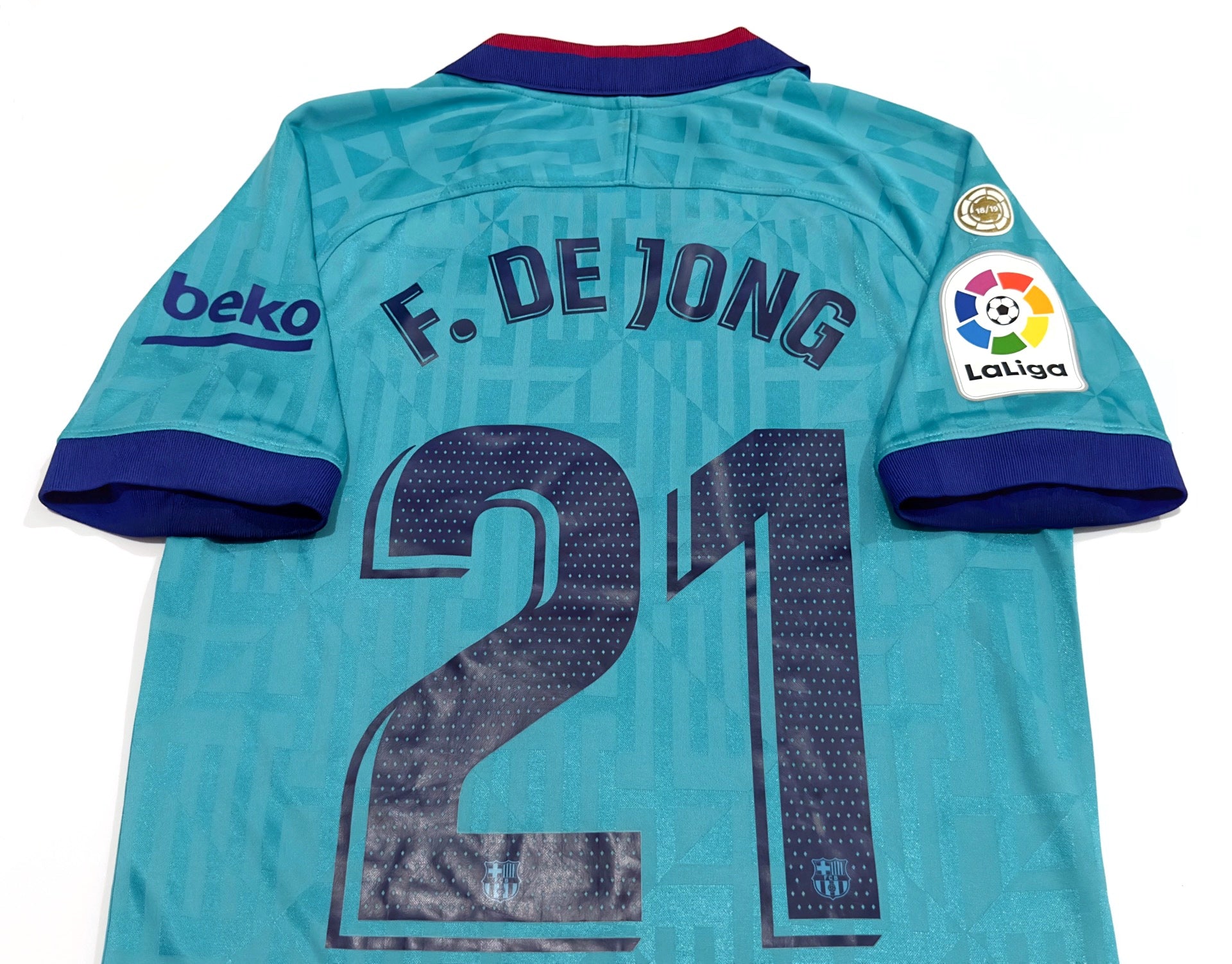 2019/20 Barcelona #21 F. DE JONG Third Jersey (S)