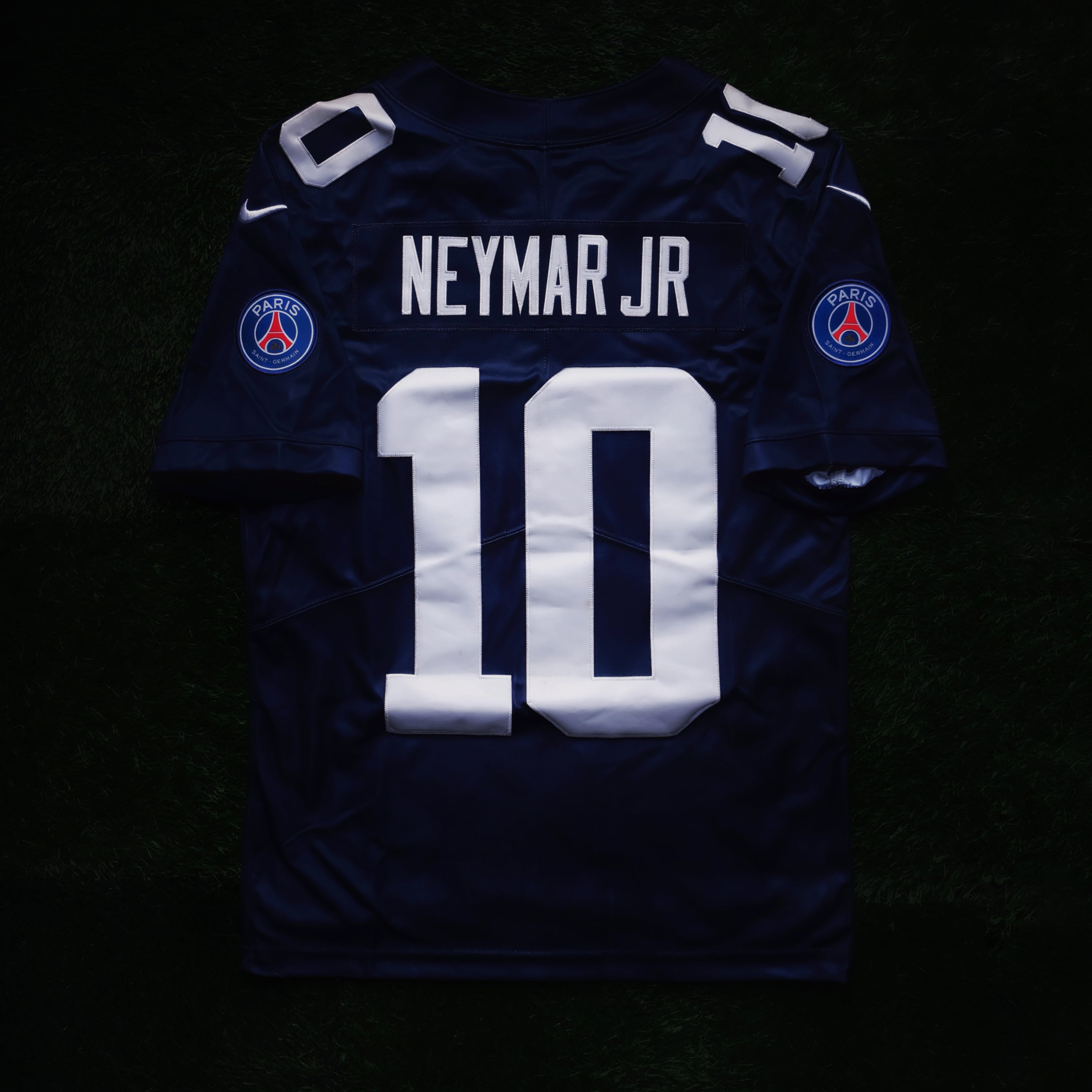 Nike PSG X NFL #10 NEYMAR JR American Football Jersey (S)