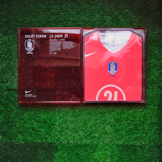 2004 South Korea #21 J S PARK Home Jersey Nike Total 90 Boxset (L)