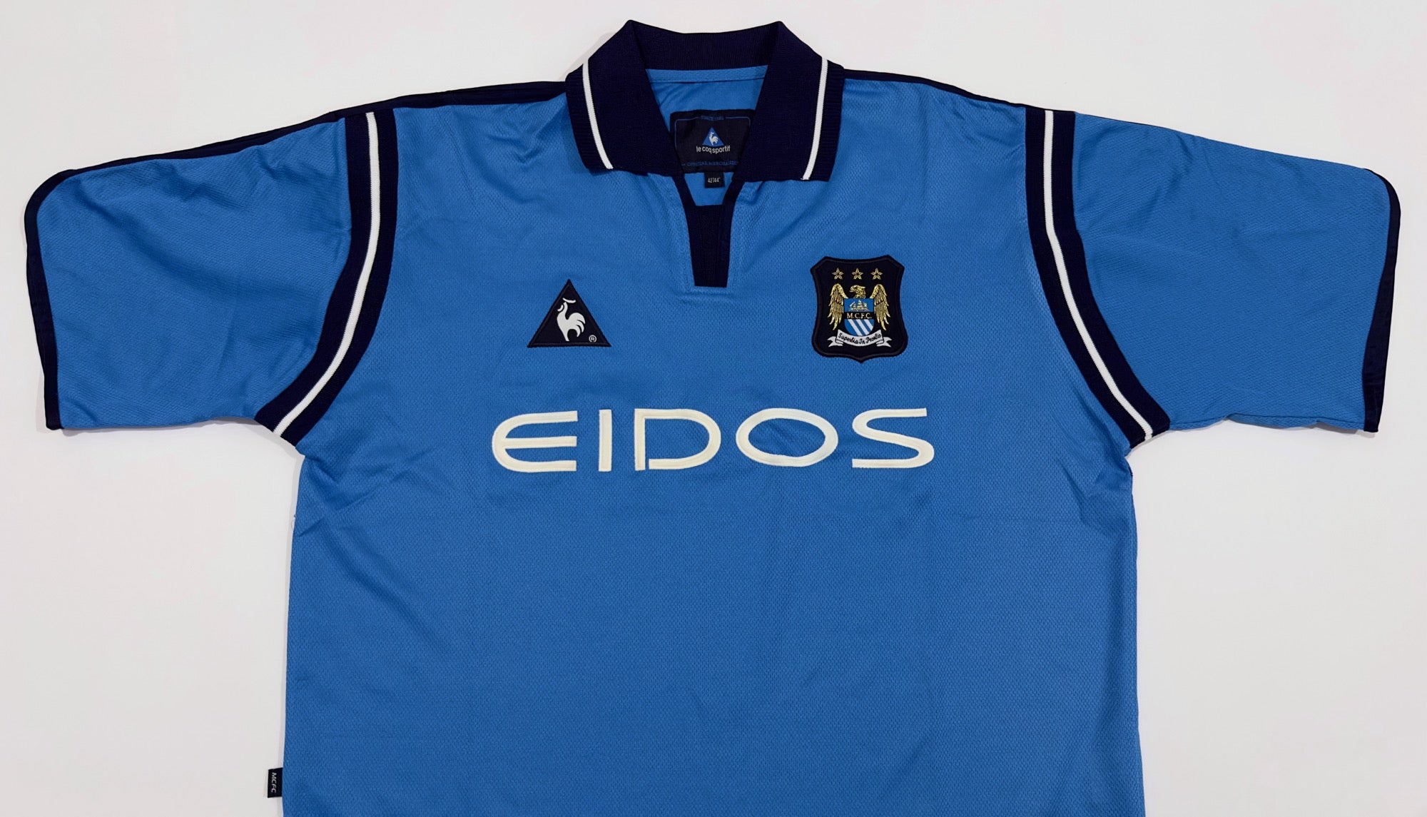 2001/02 Man City Home Jersey (L)