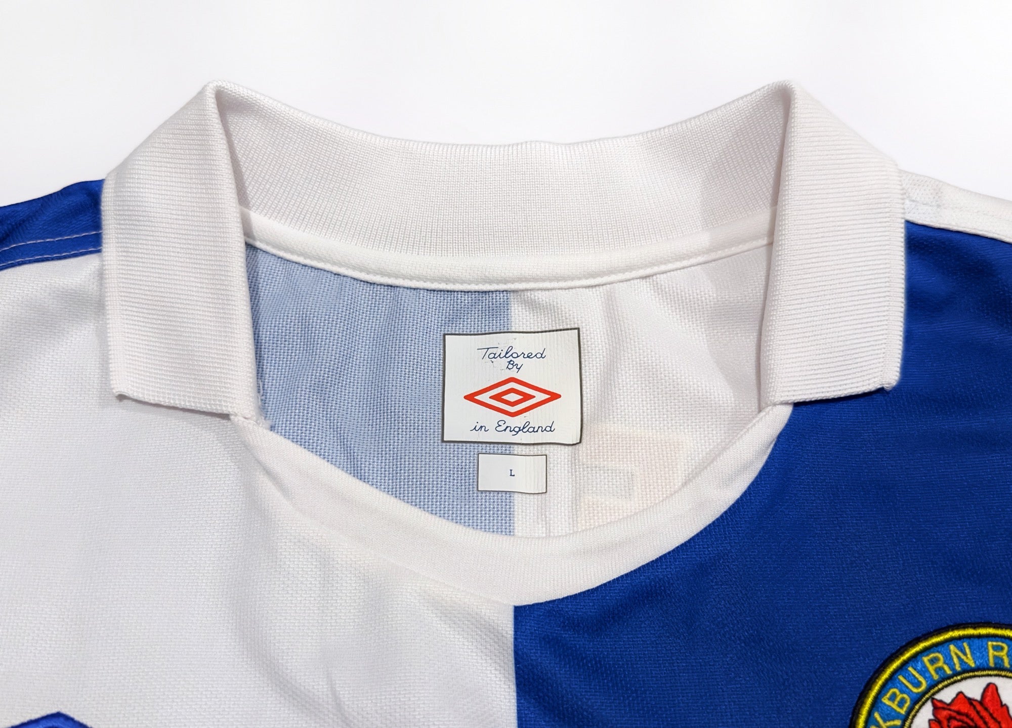 2010/11 Blackburn Rovers #12 PEDERSEN Home Jersey (L)