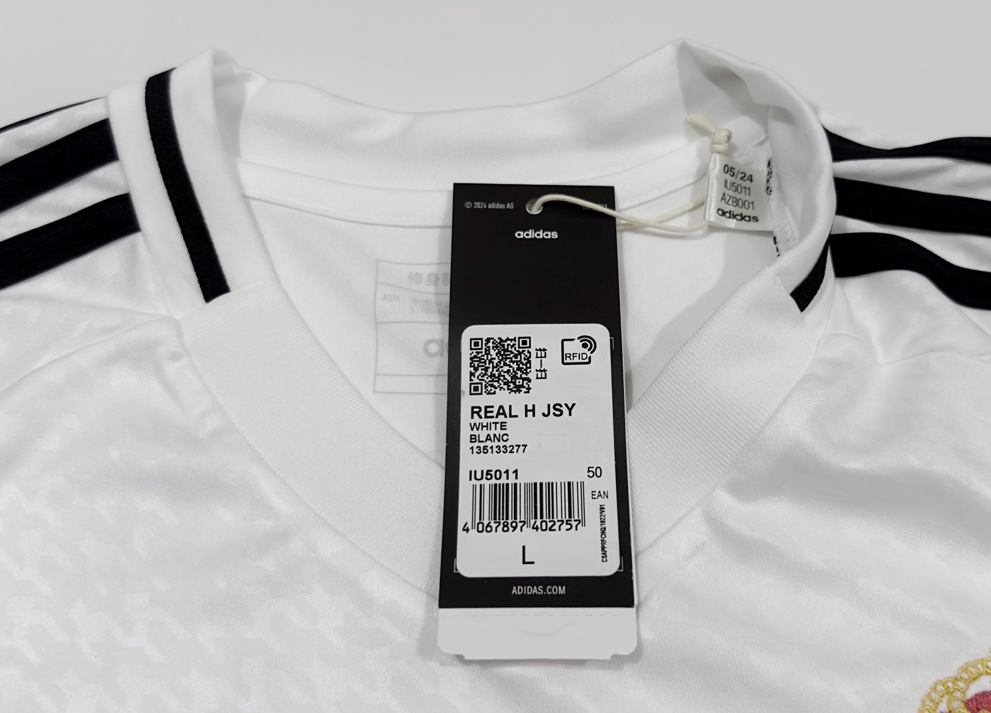 2024/25 Real Madrid #9 MBAPPE Home Jersey (L)