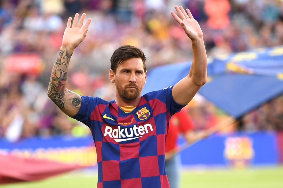 2019/20 Barcelona #10 MESSI Home Jersey (M)