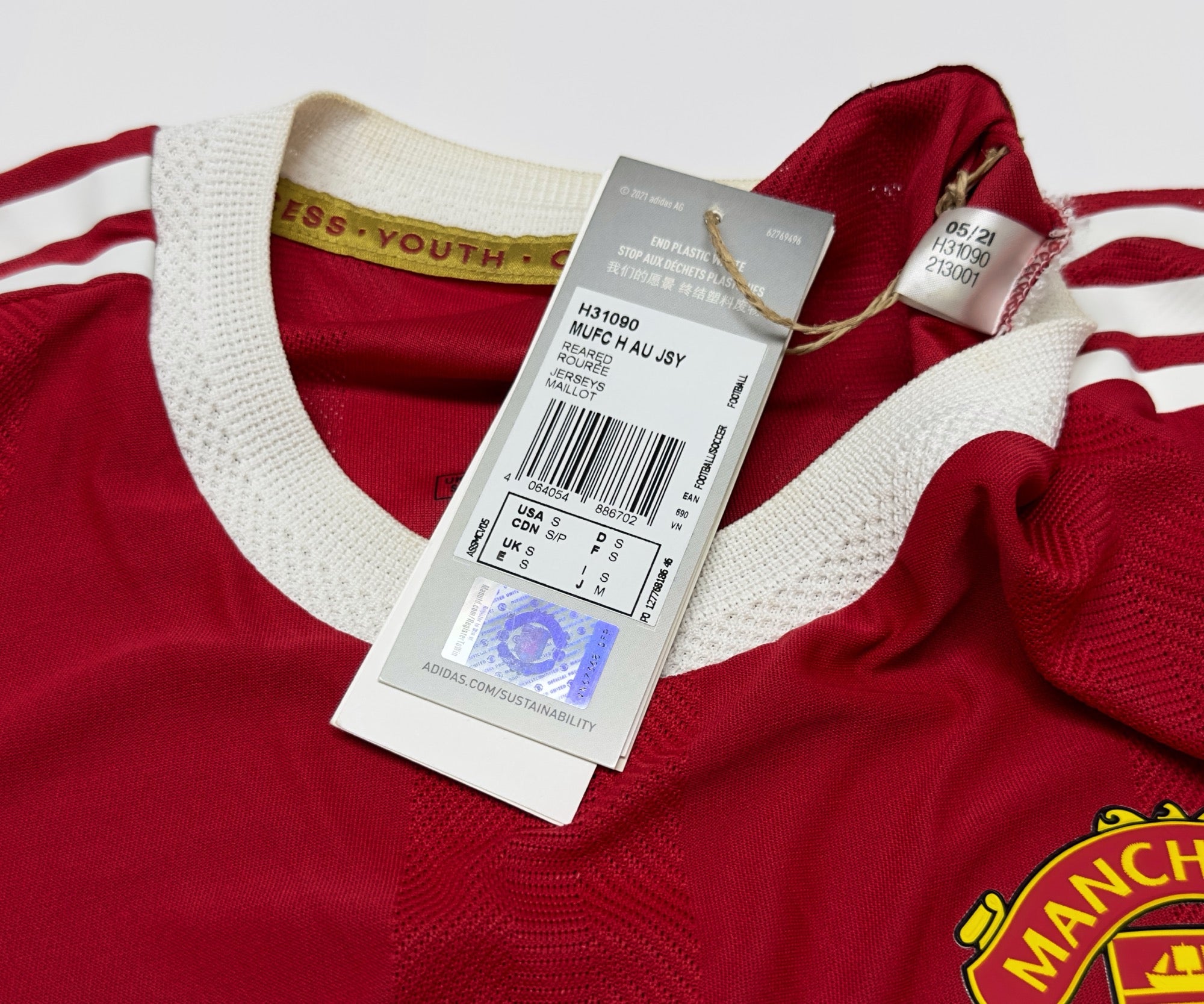 2021/22 Man Utd #7 RONALDO Home Jersey (S)