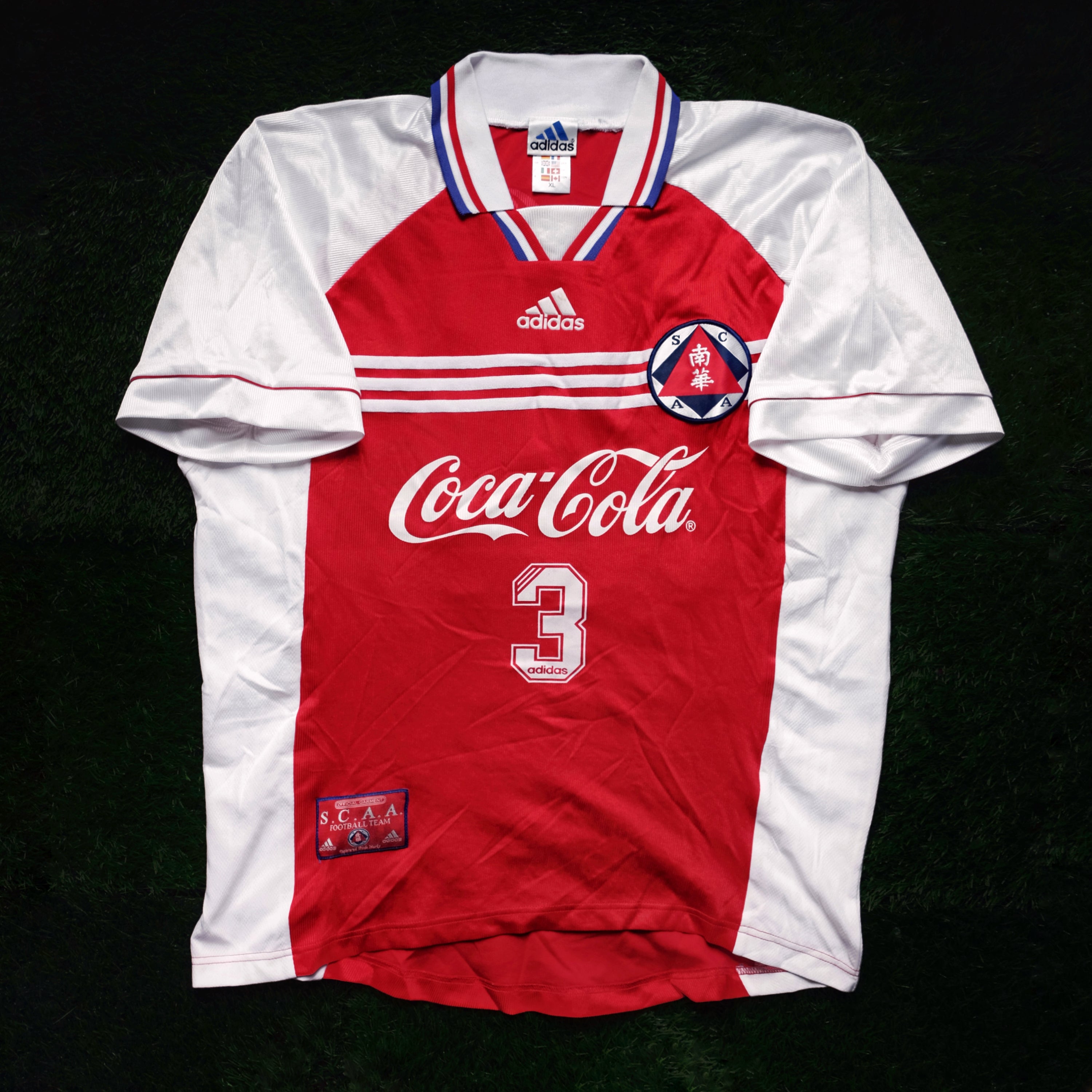 1998/99 South China #3 Home Jersey (XL)