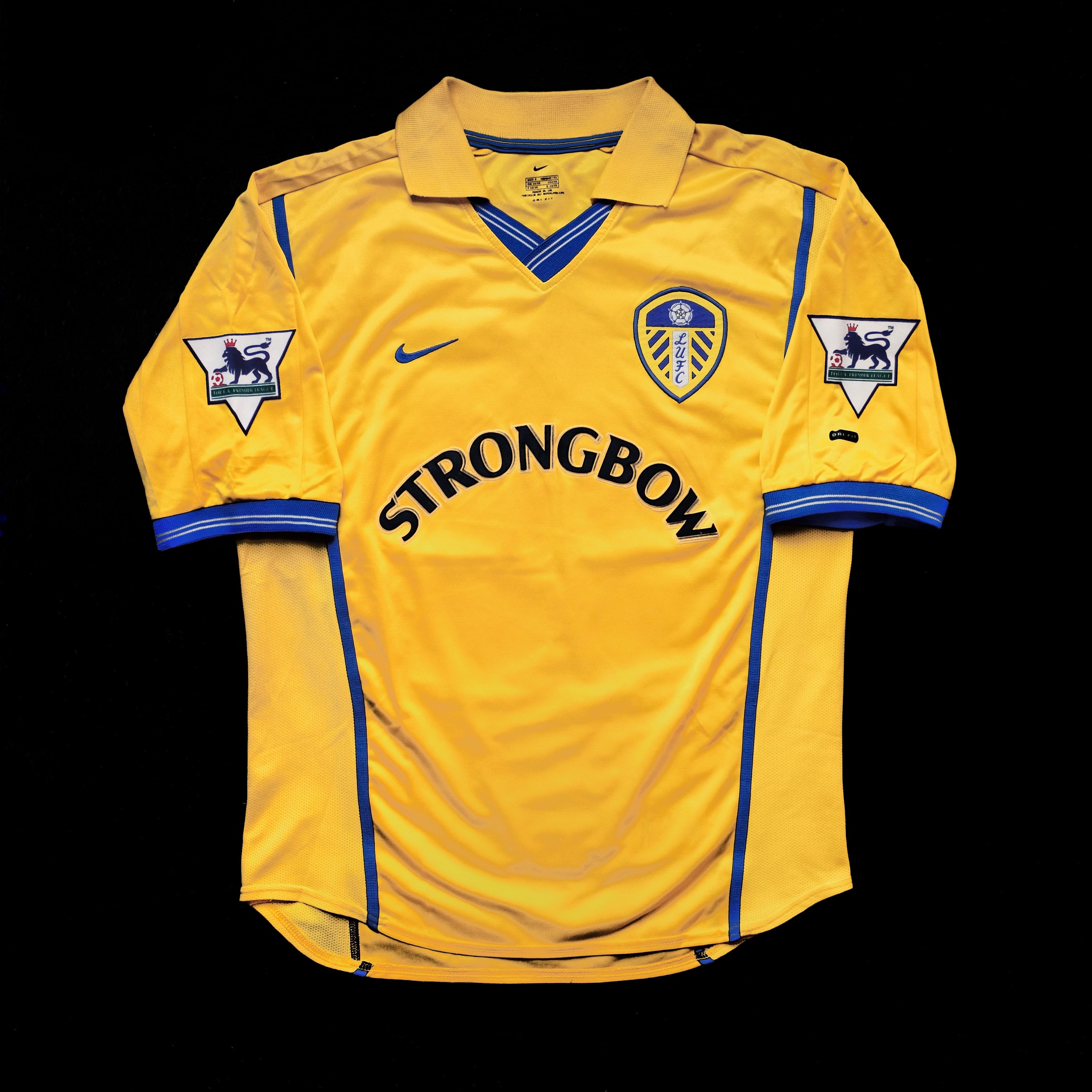 2000/02 Leeds United #29 FERDINAND Away Jersey (S)