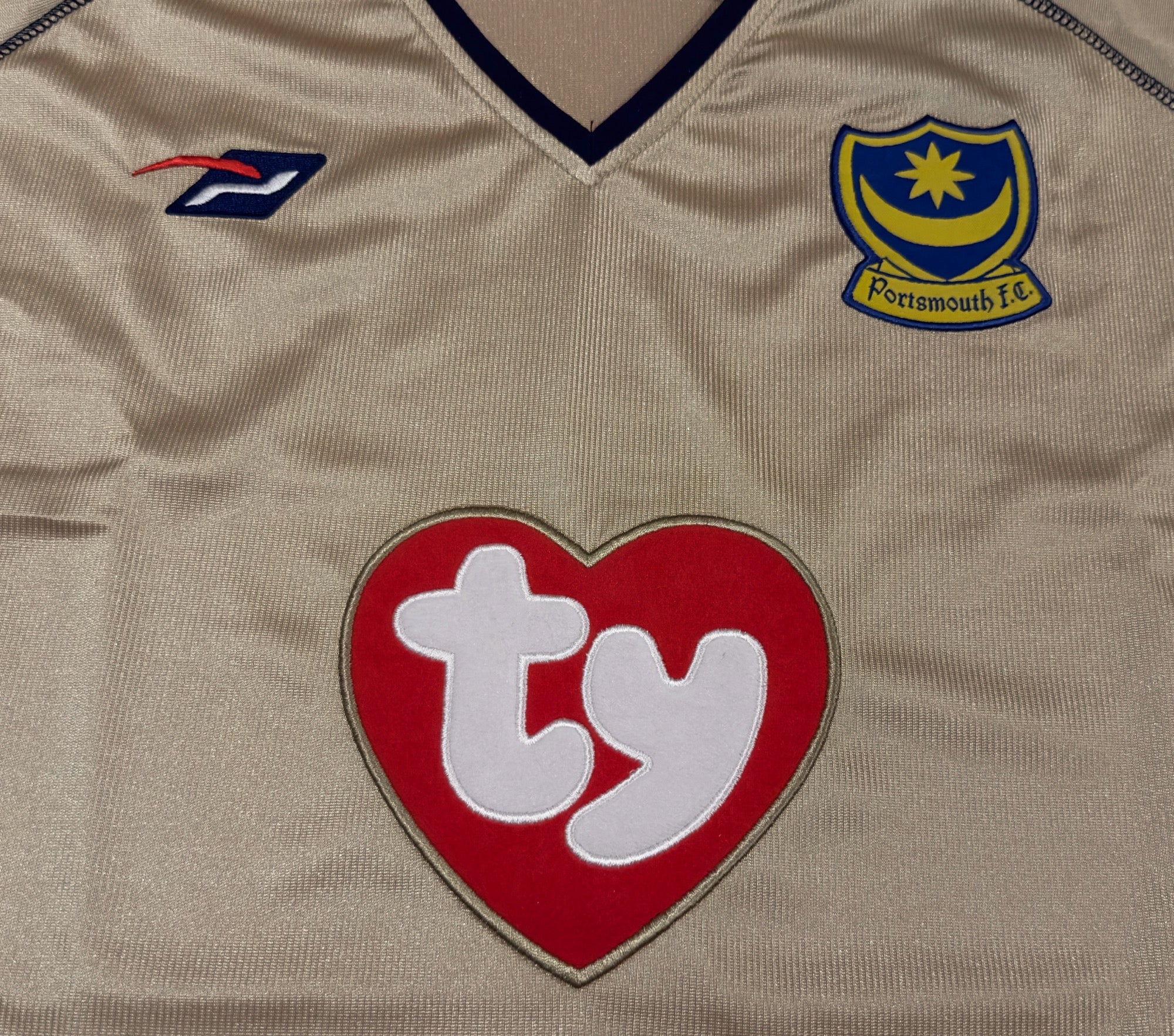 2002/03 Portsmouth Away Jersey (L) L/S