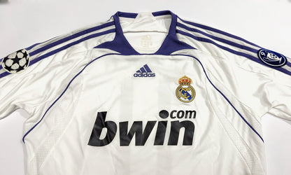 2007/08 Real Madrid #11 ROBBEN Home Jersey (M) L/S