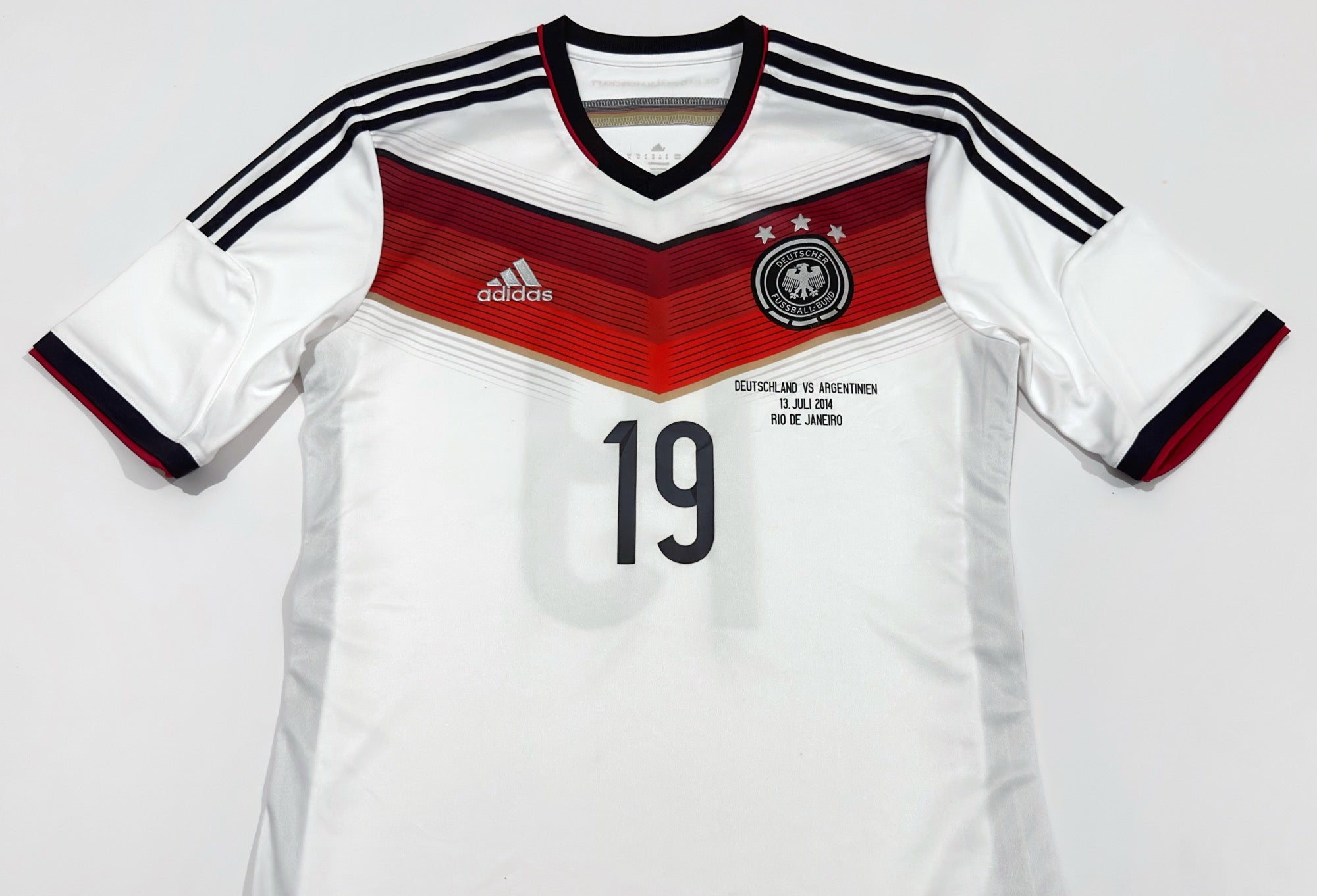 2014 Germany #19 GOTZE Home Jersey (M)