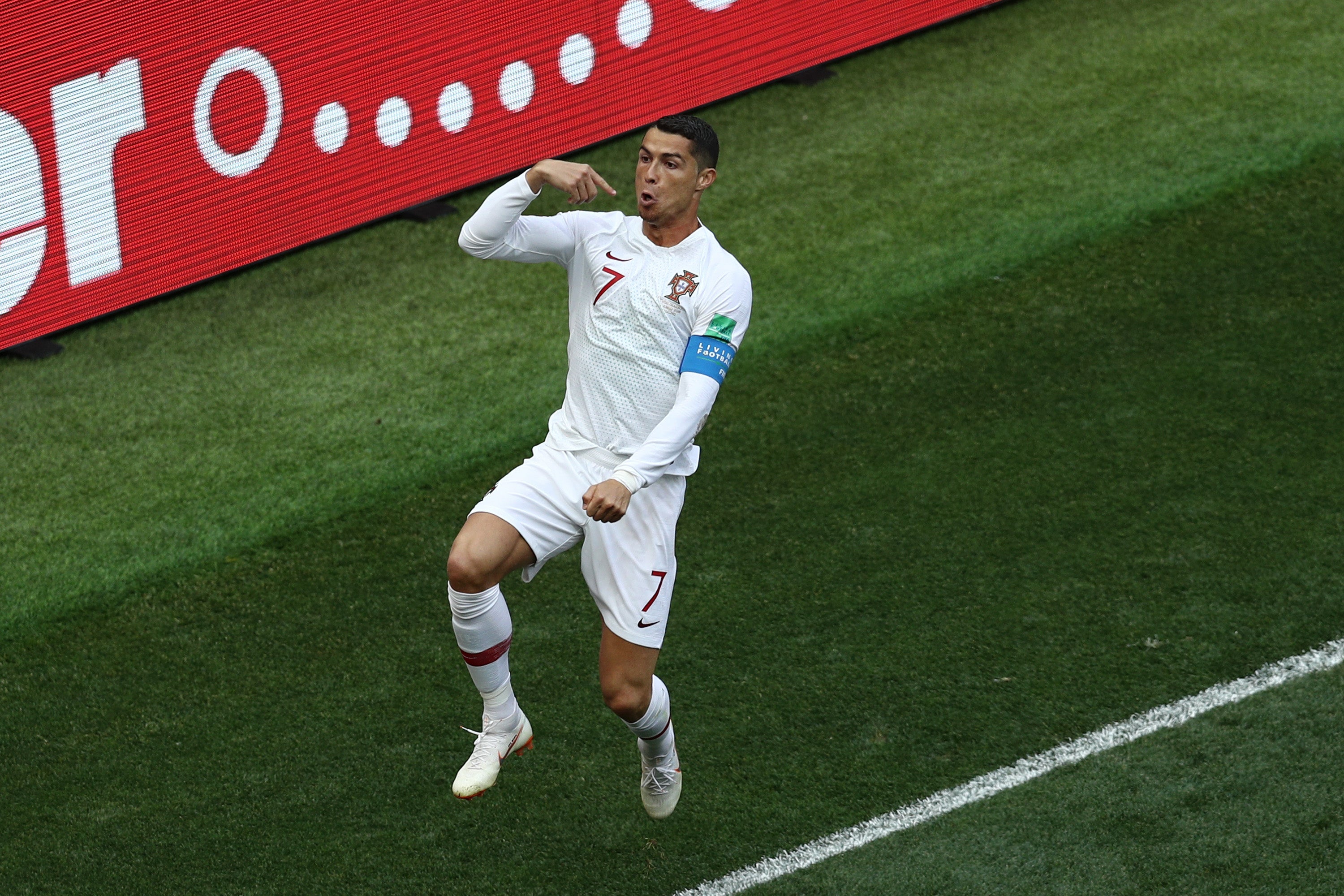 2018/19 Portugal #7 RONALDO Away Jersey (M)