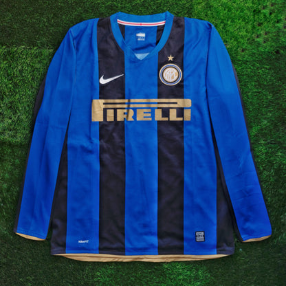 2008/09 Inter Milan Home Jersey (L) L/S