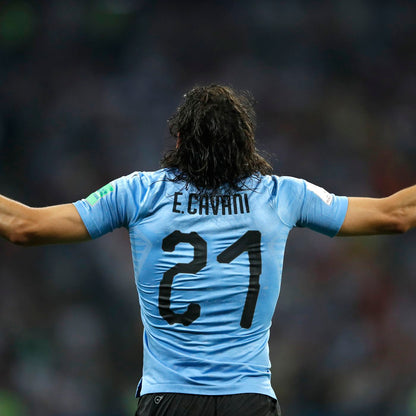 2018/19 Uruguay #21 E.CAVANI Home Jersey (M)