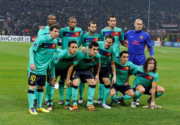 2010/11 Barcelona Away Jersey (XL)