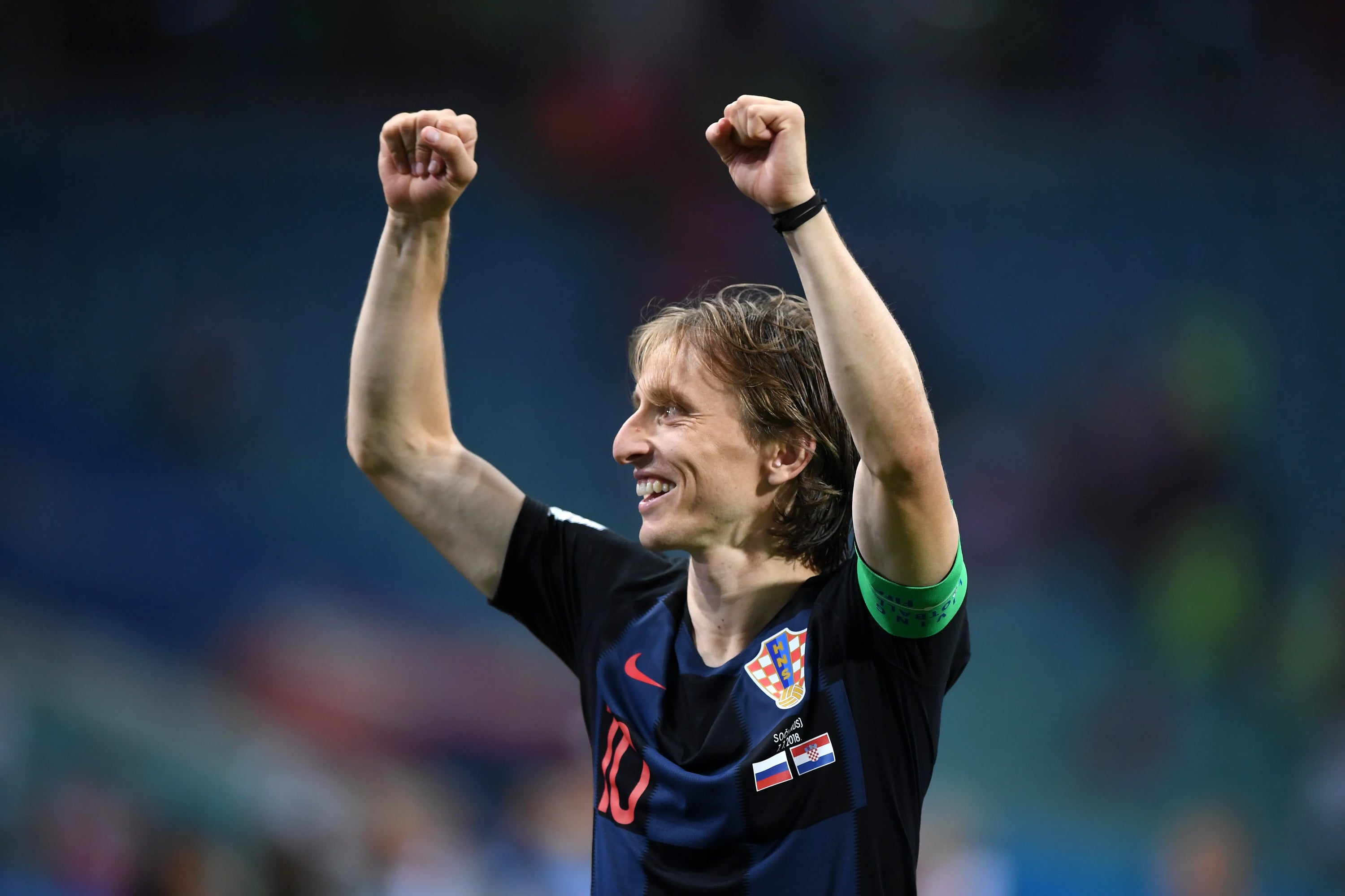 2018/19 Croatia #10 MODRIC Away Jersey (S)