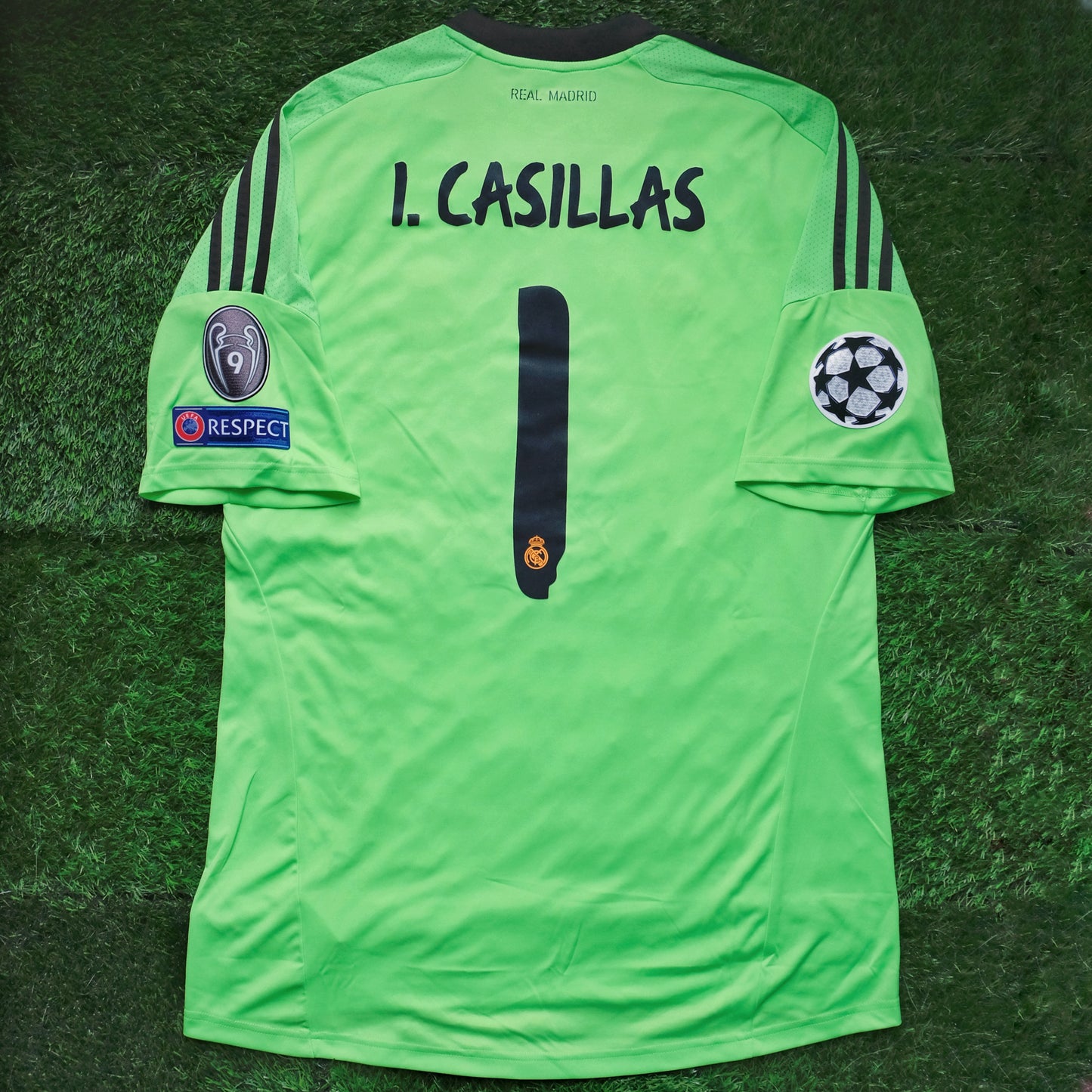 2013/14 Real Madrid #1 I. CASILLAS GK Jersey (L)