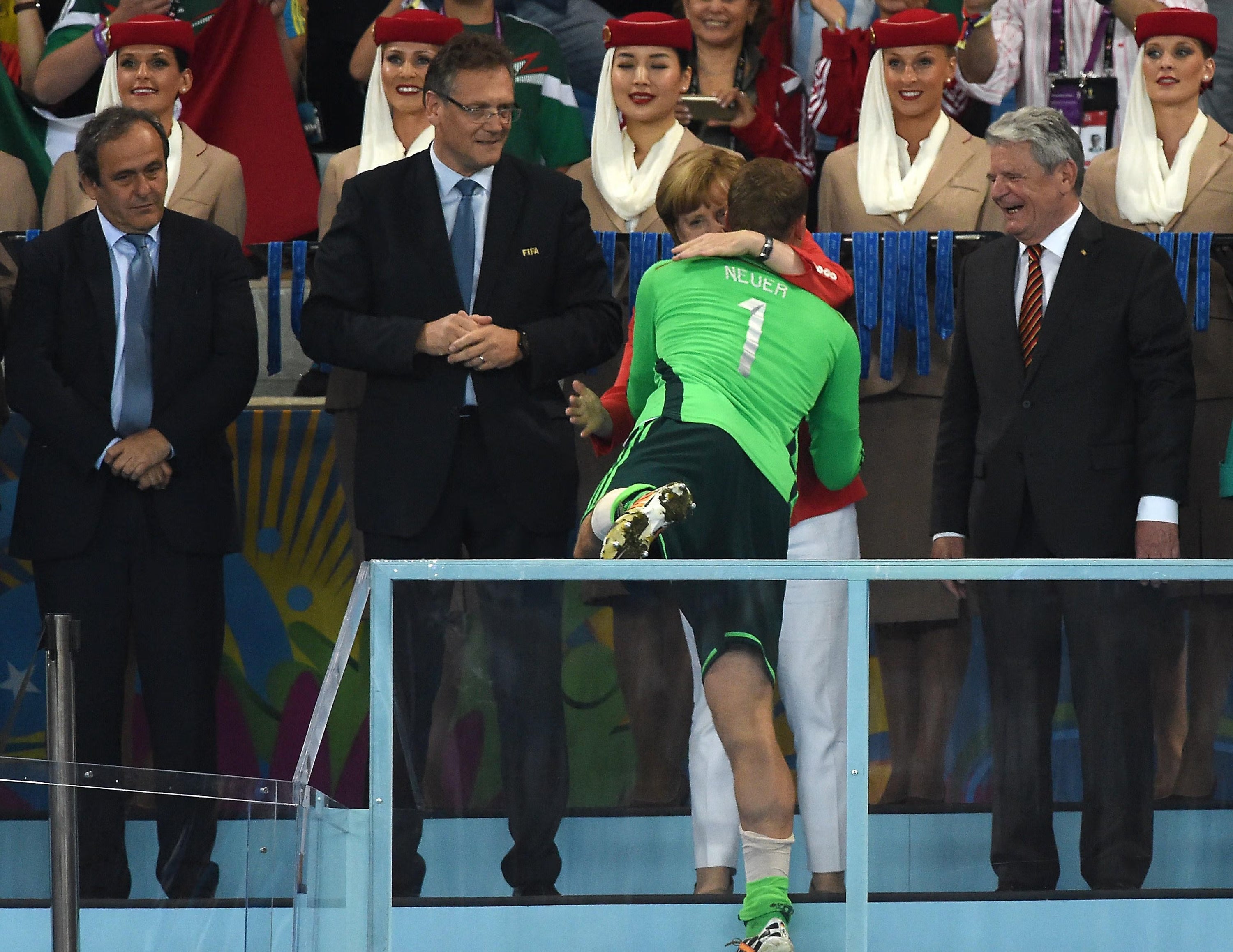 2014 Germany #1 NEUER GK Jersey (L) L/S