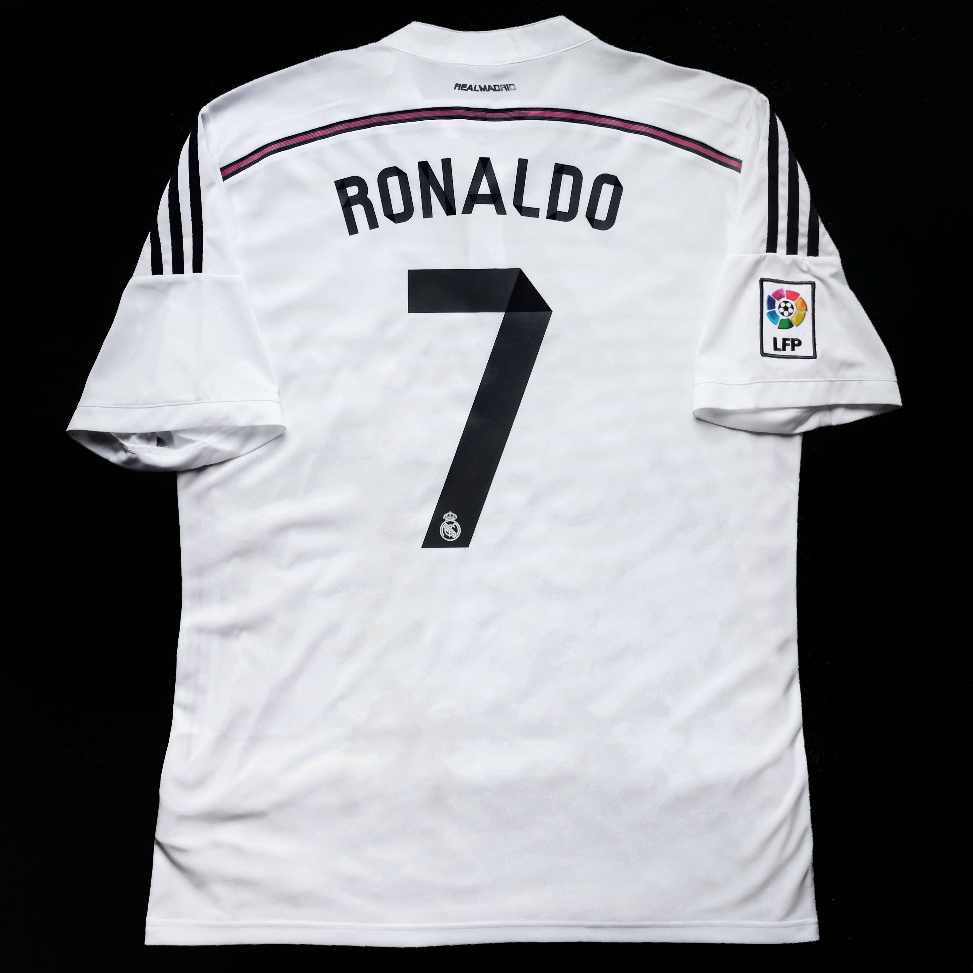 2014/15 Real Madrid #7 RONALDO Home Jersey (2XL) – Double Kick