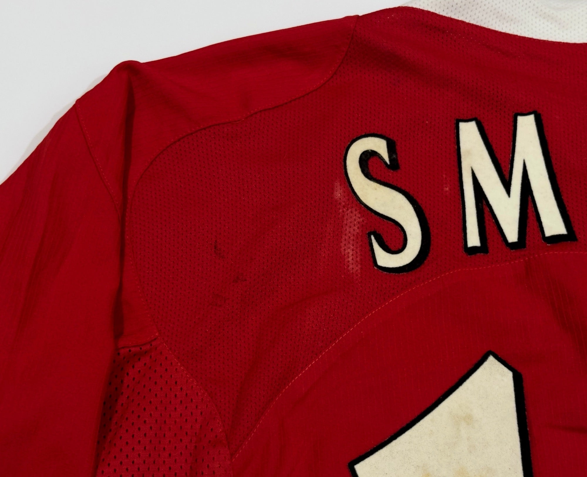 2004/06 Man Utd #14 SMITH Home Jersey (XL) L/S