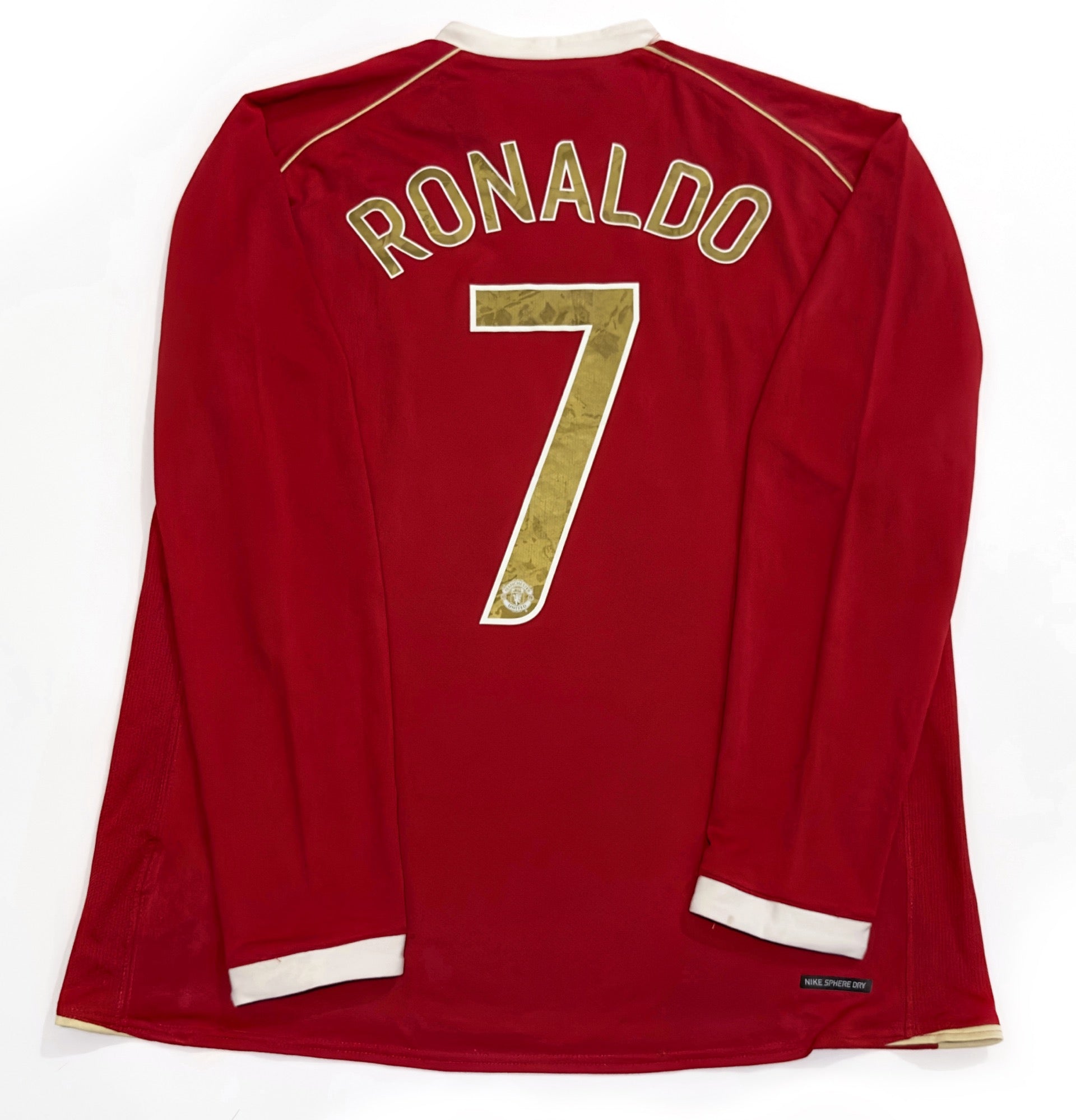 2006/07 Man Utd #7 RONALDO Home Jersey (L) L/S