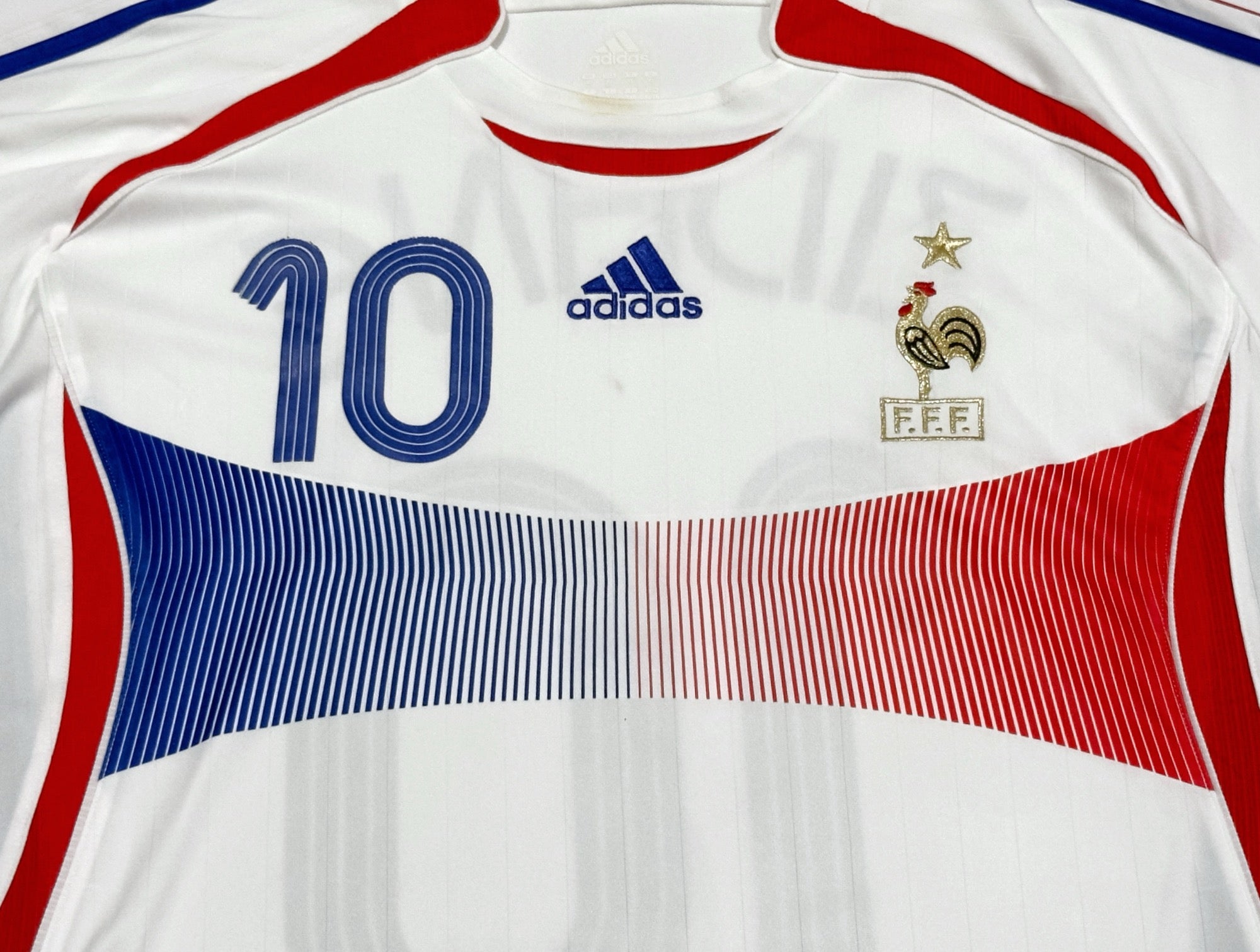 2006/07 France #10 ZIDANE Away Jersey (XL)